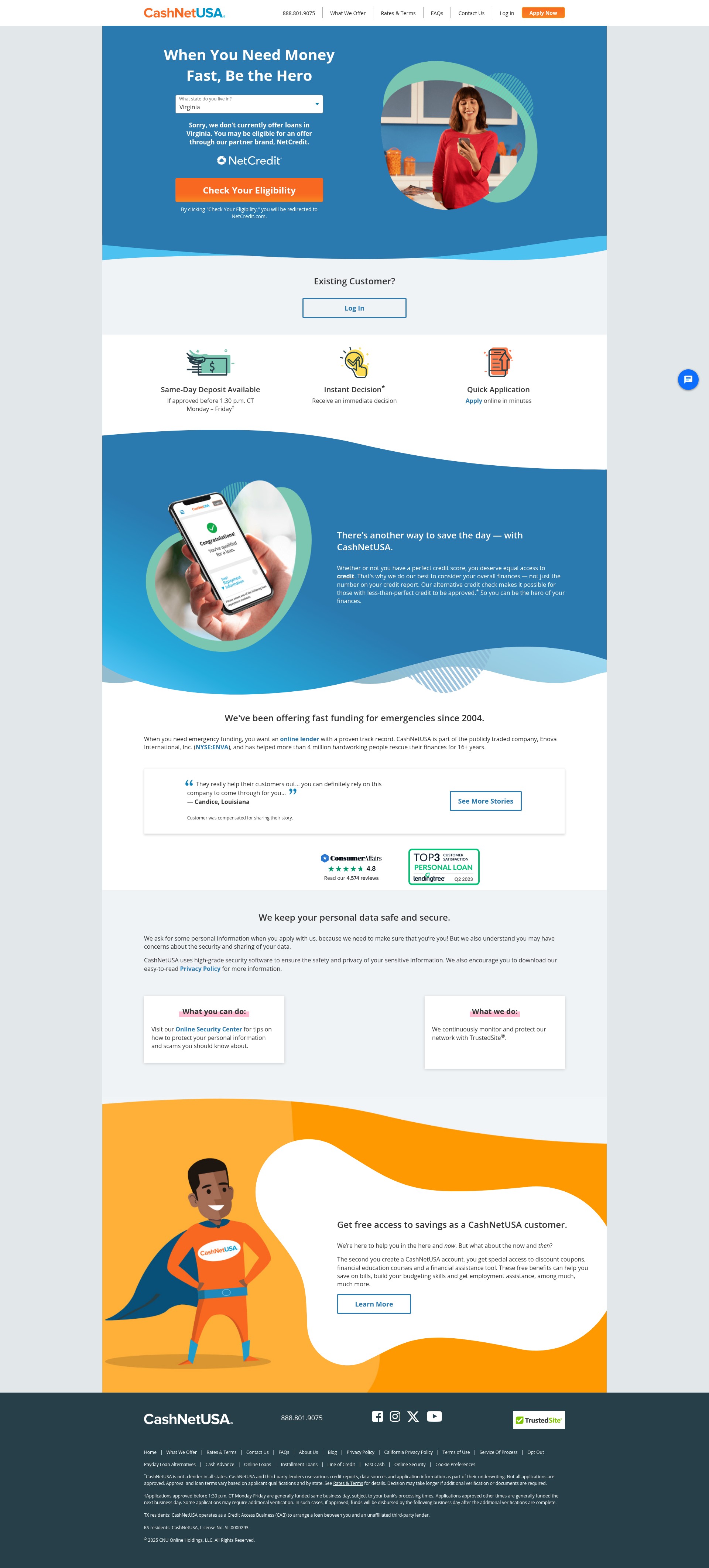 Landing Page