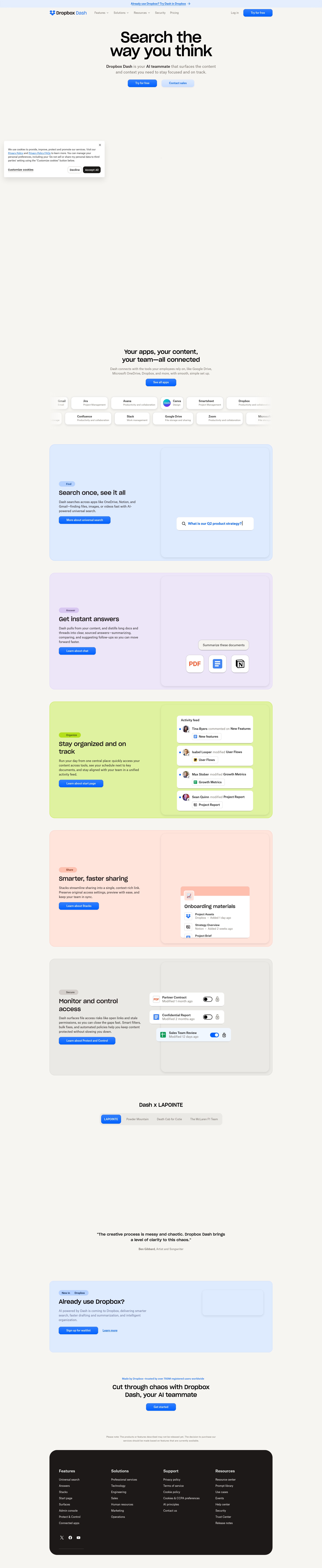 Landing Page