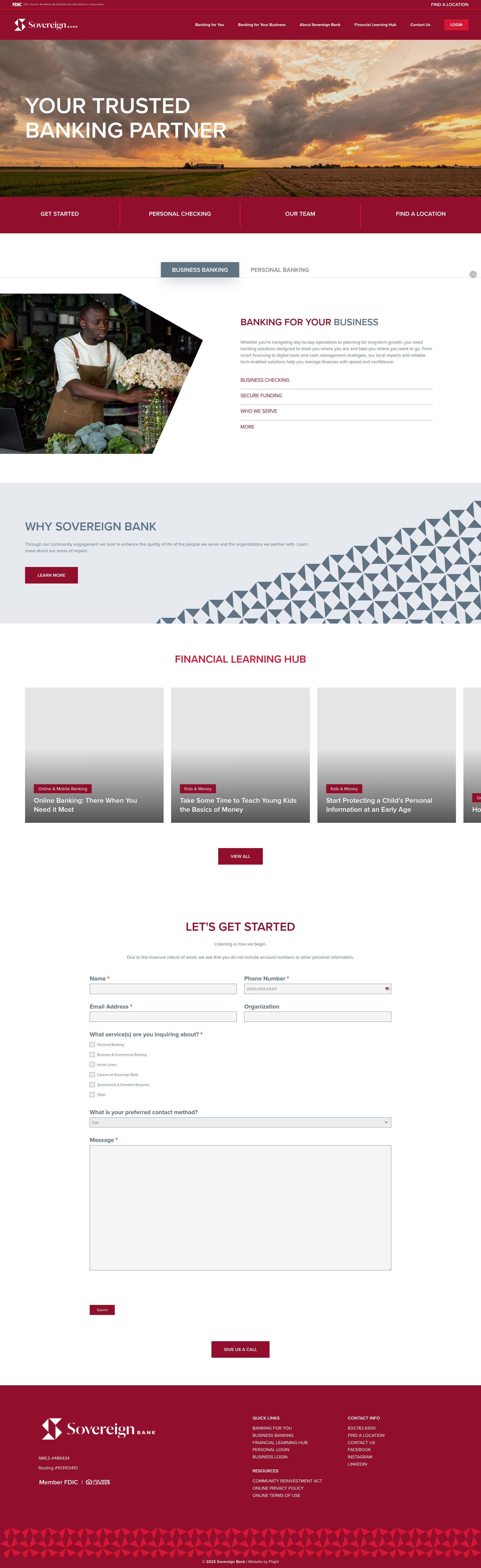 Landing Page