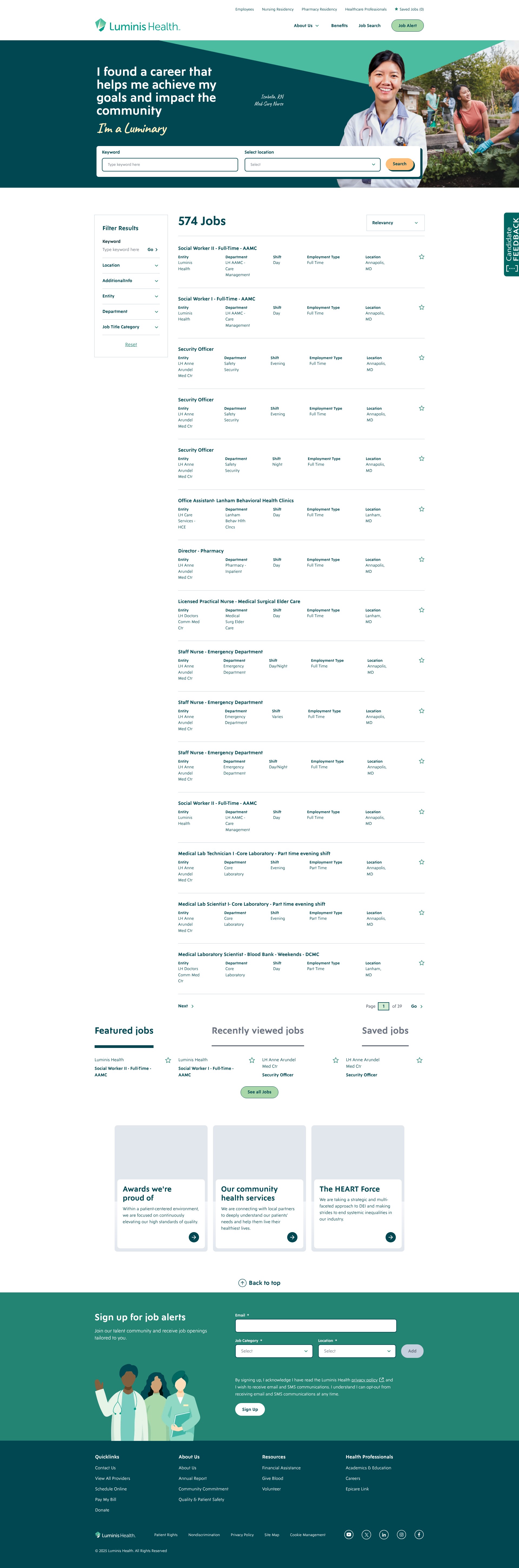 Landing Page
