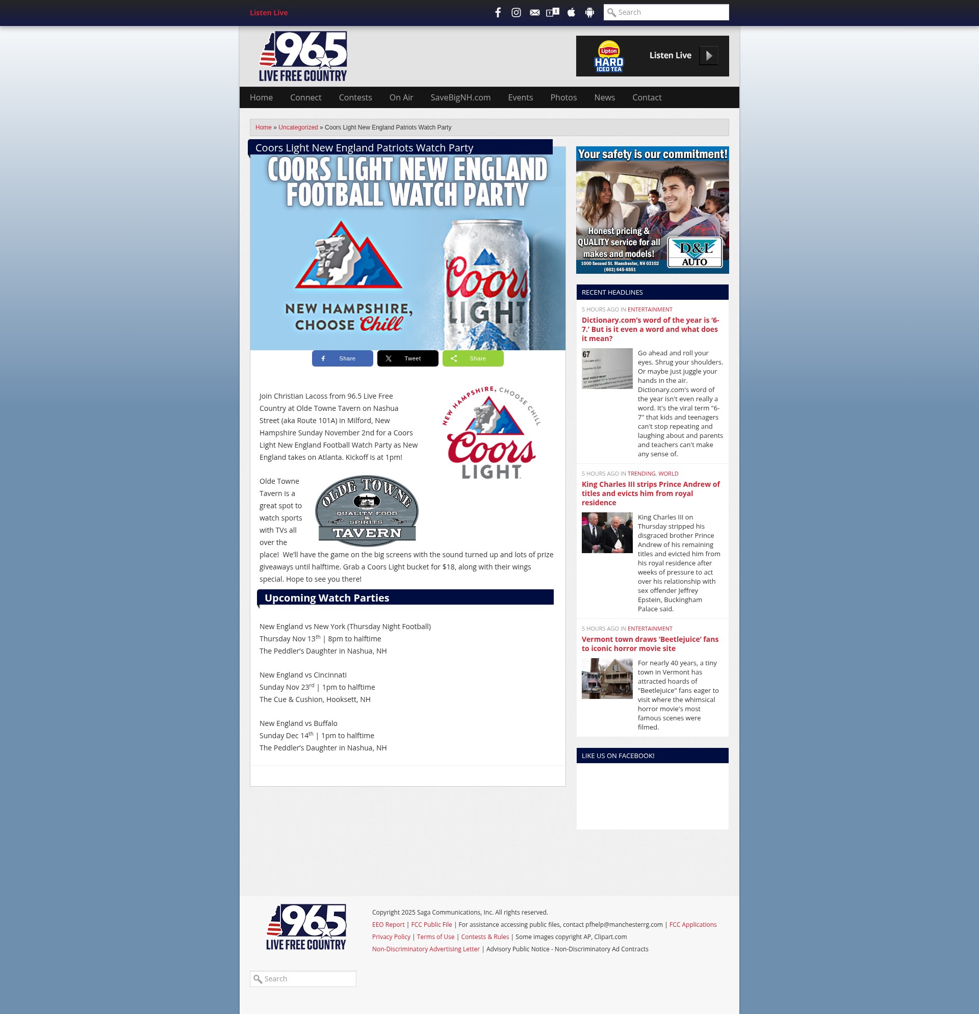 Landing Page
