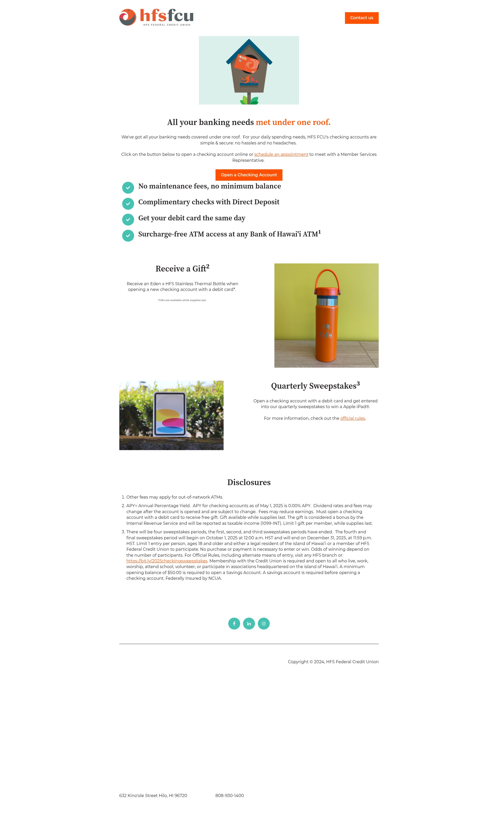 Landing Page