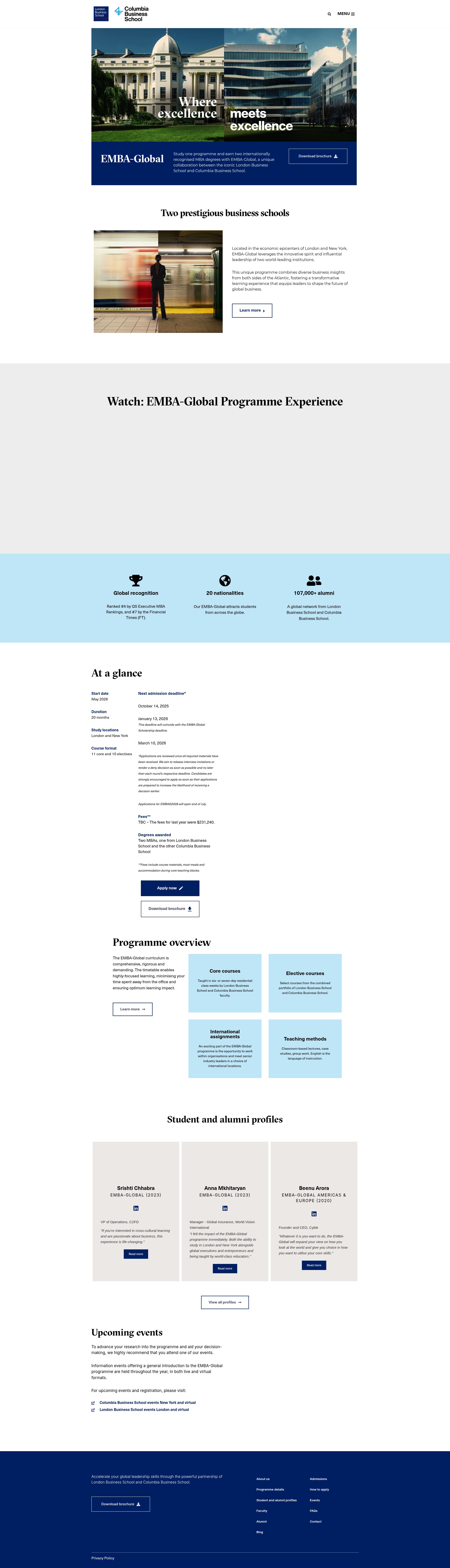 Landing Page