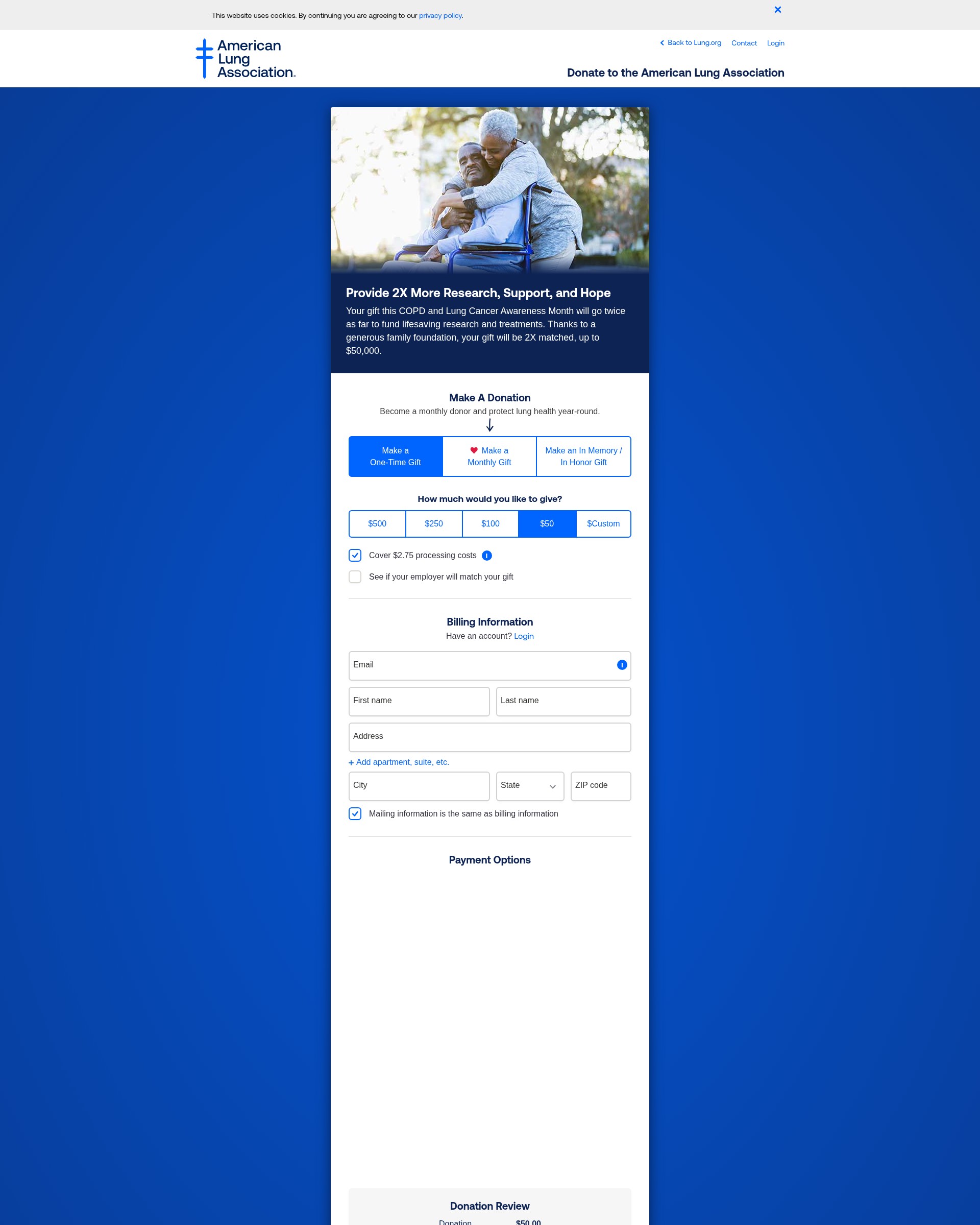 Landing Page