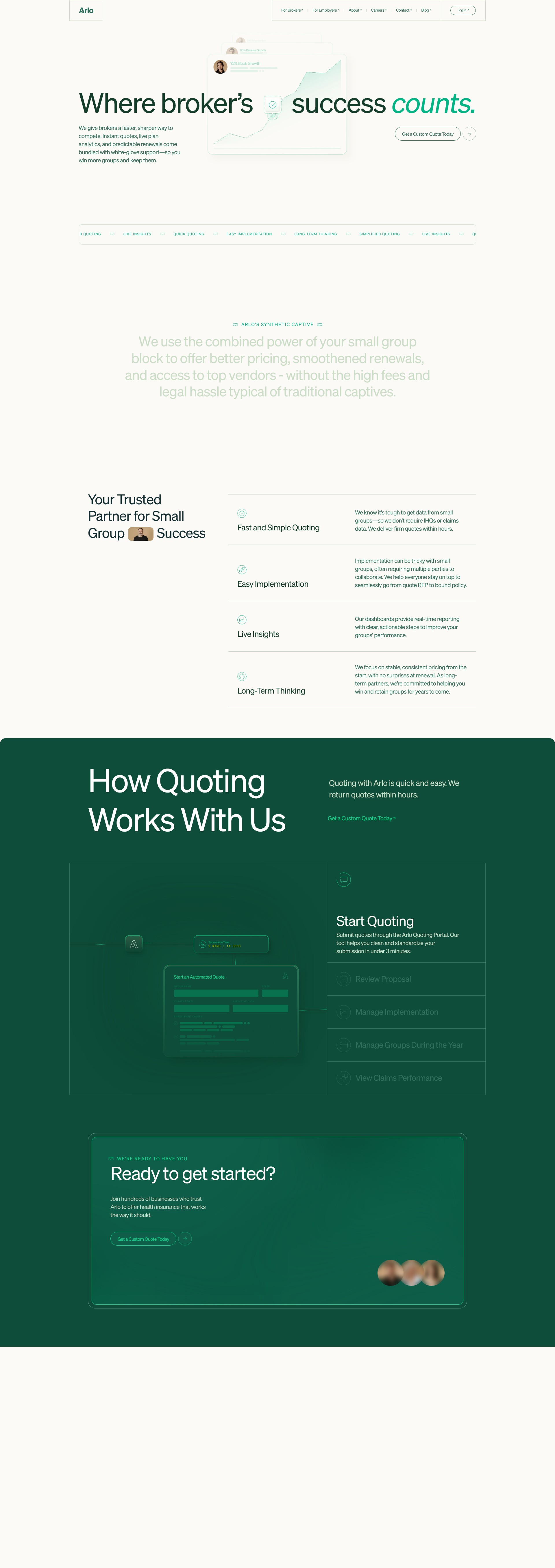 Landing Page
