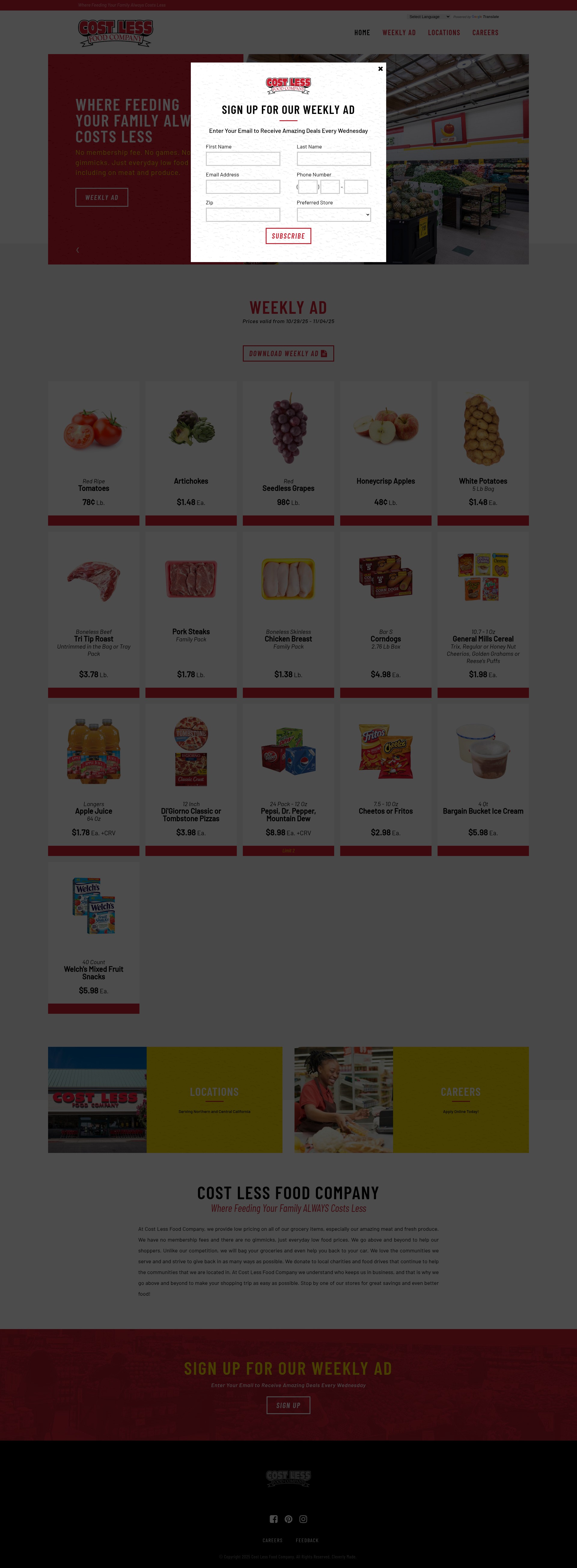 Landing Page