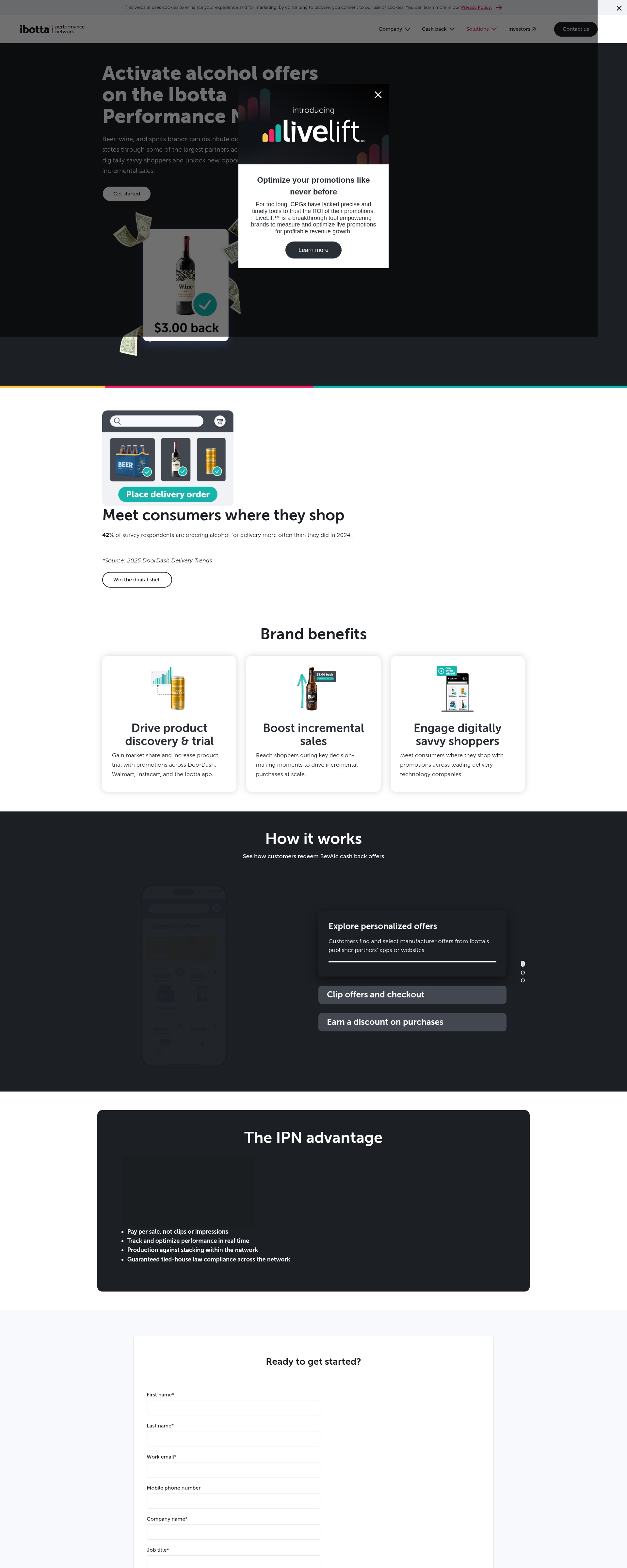 Landing Page