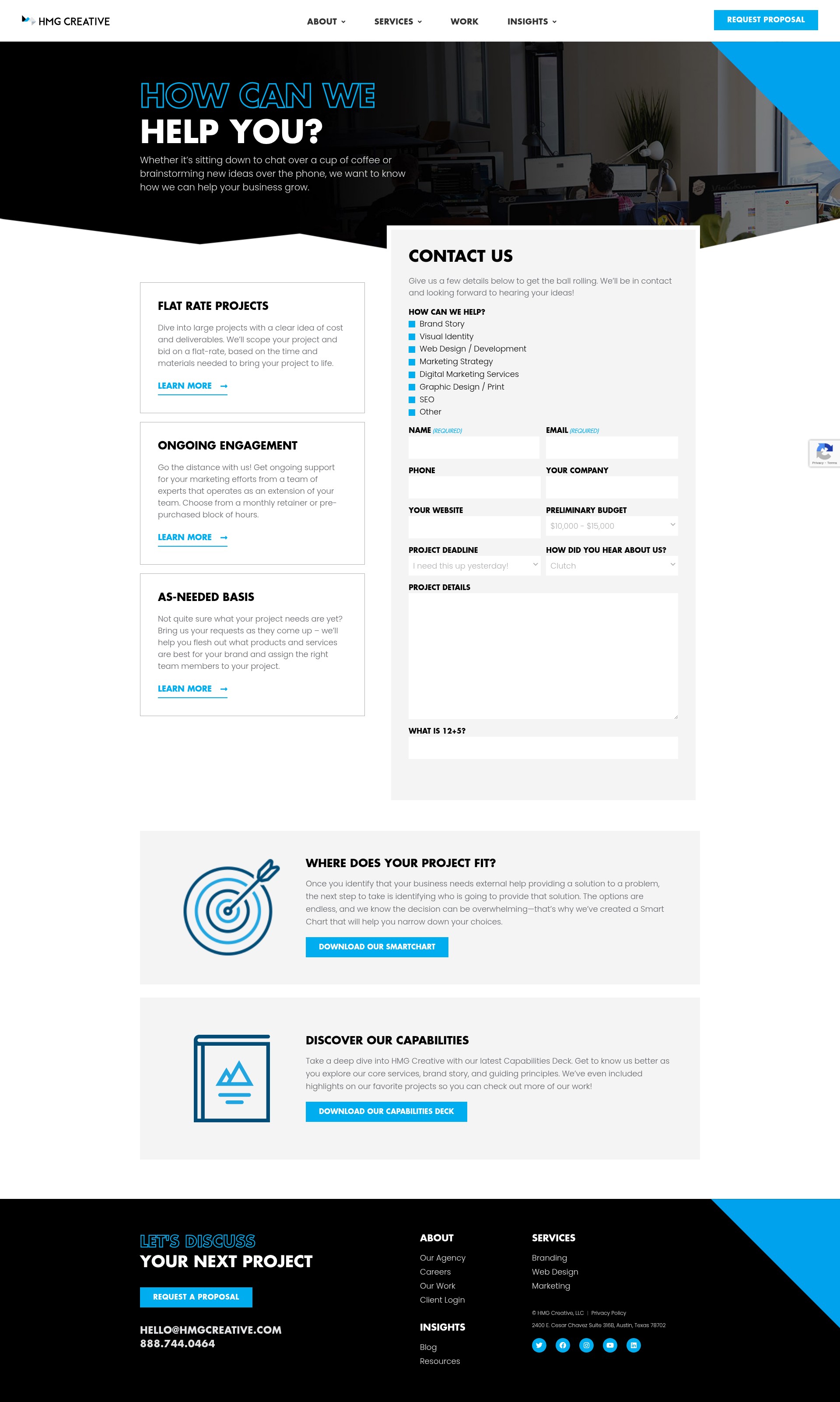 Landing Page