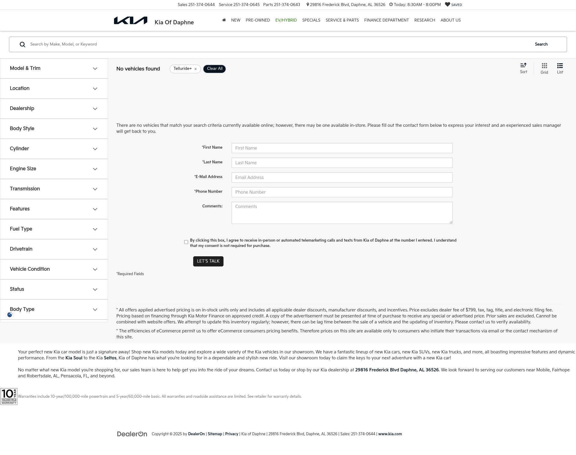 Landing Page