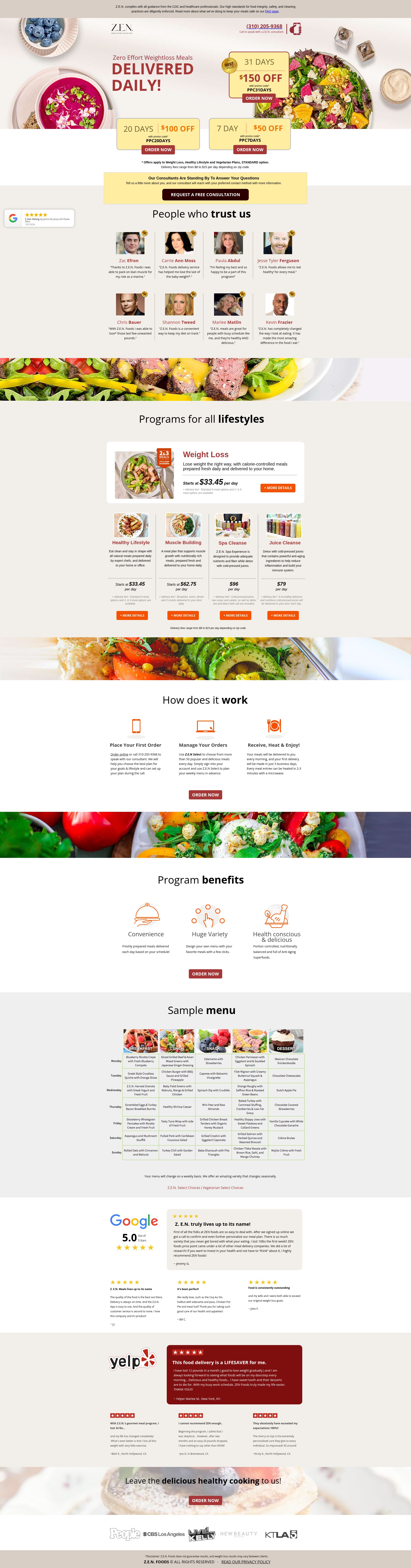 Landing Page