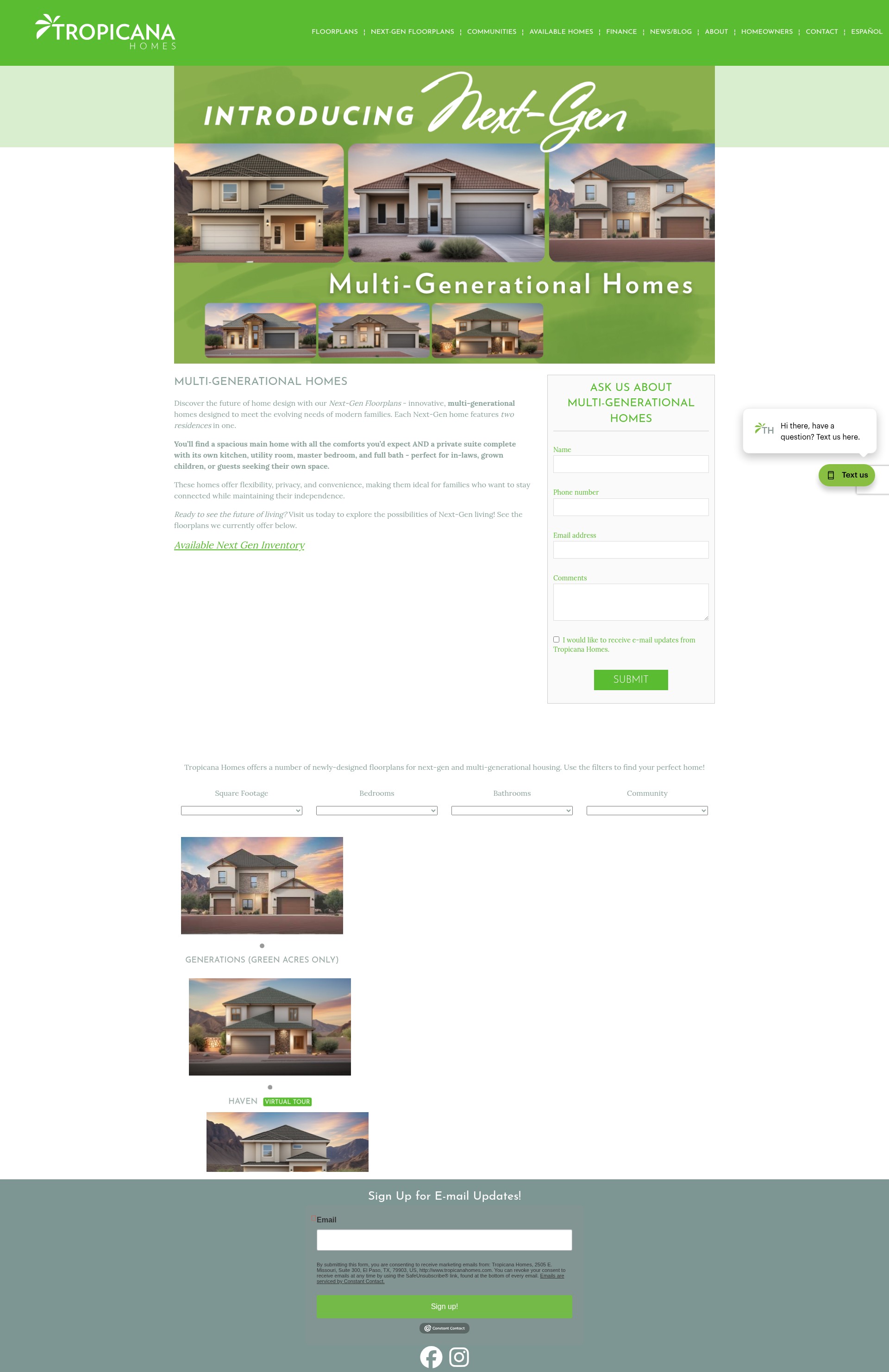 Landing Page