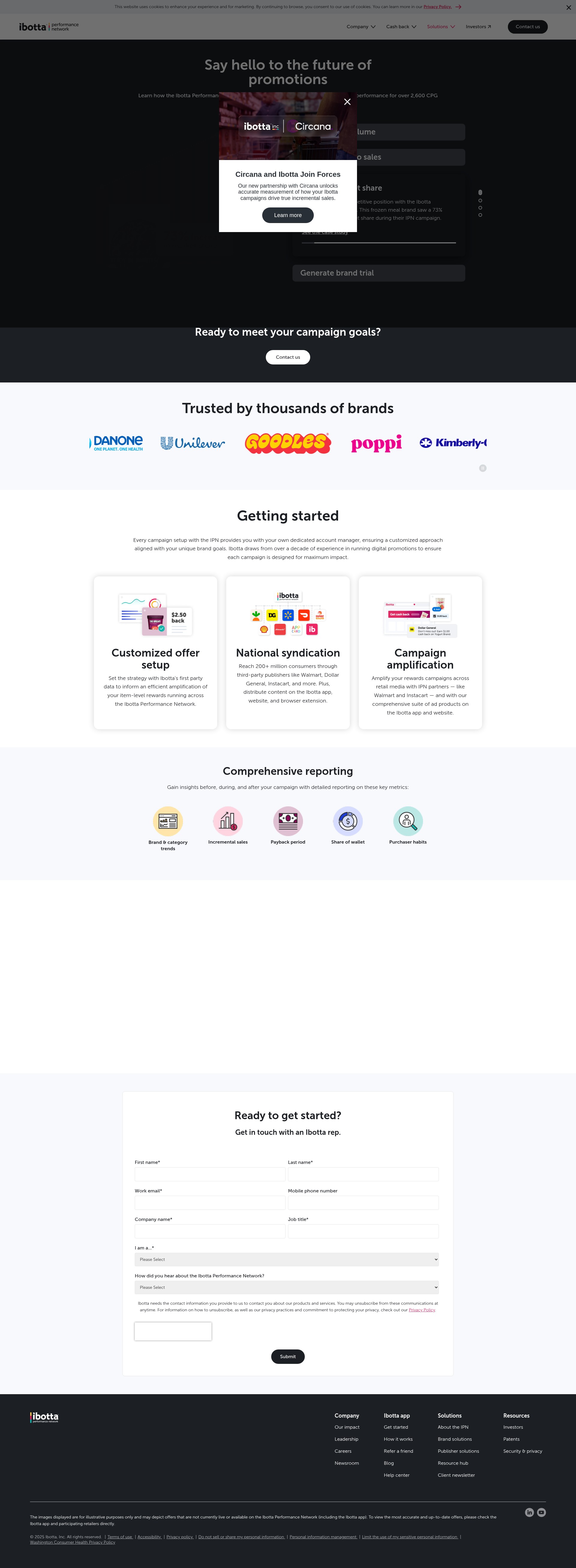 Landing Page