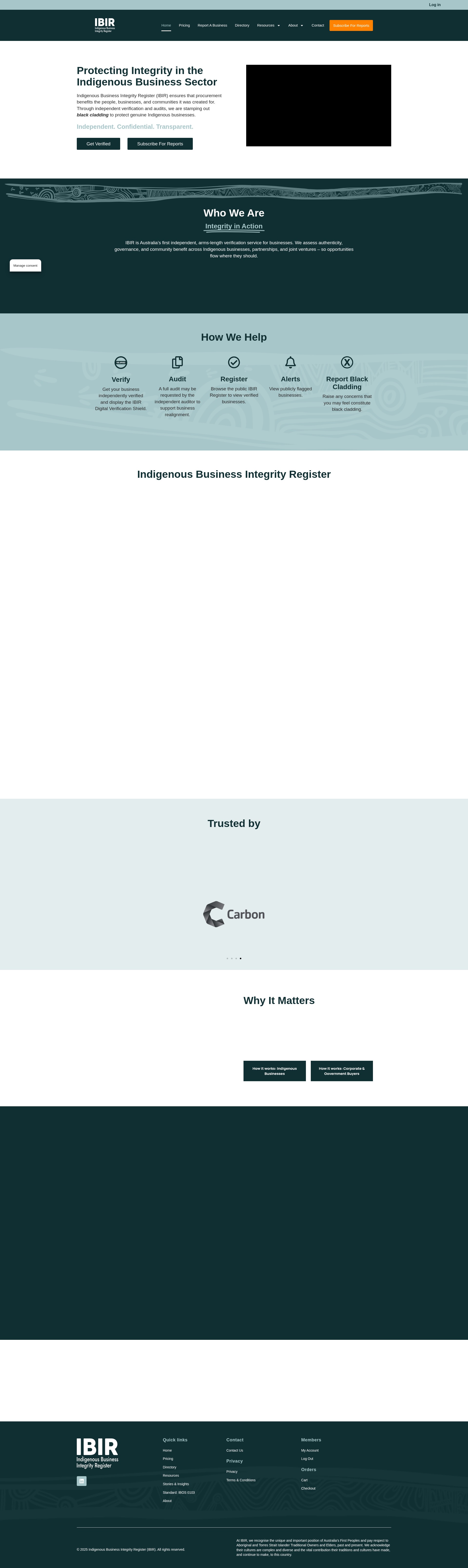Landing Page