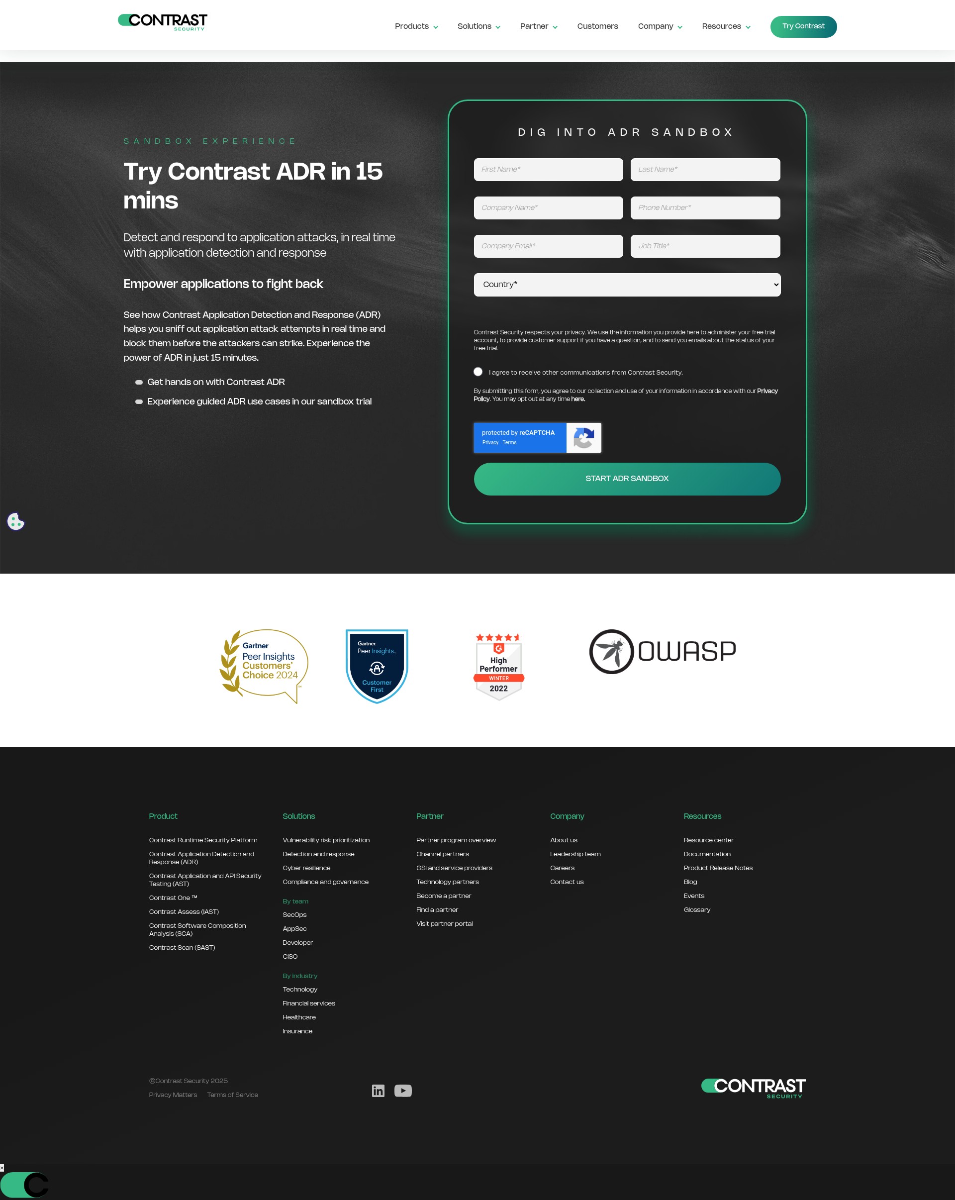 Landing Page