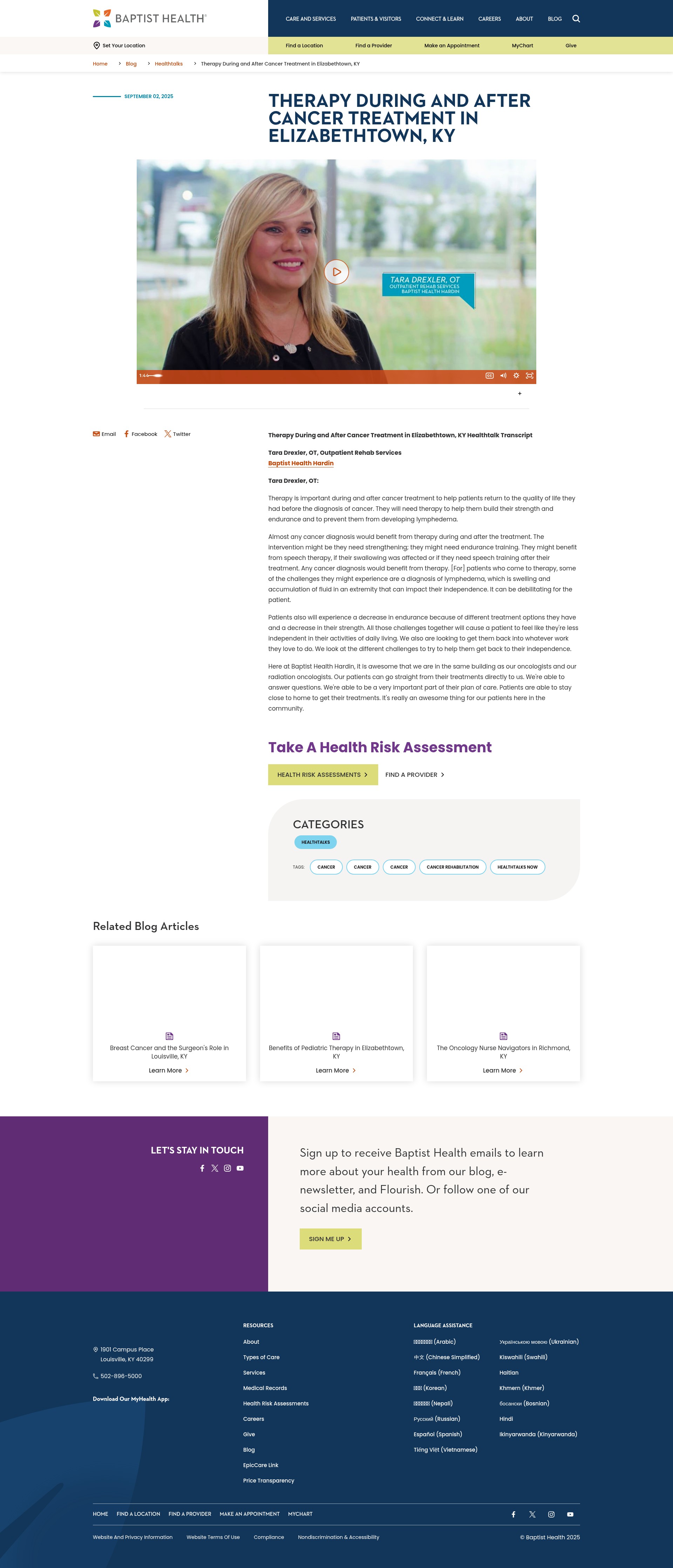 Landing Page