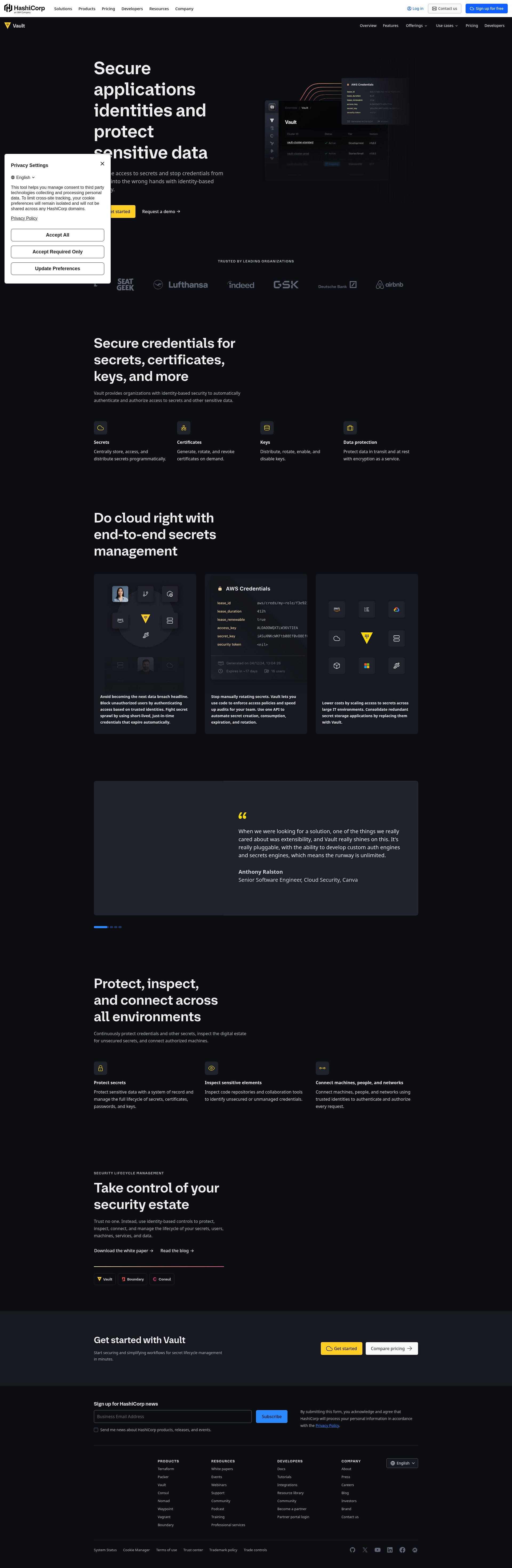 Landing Page