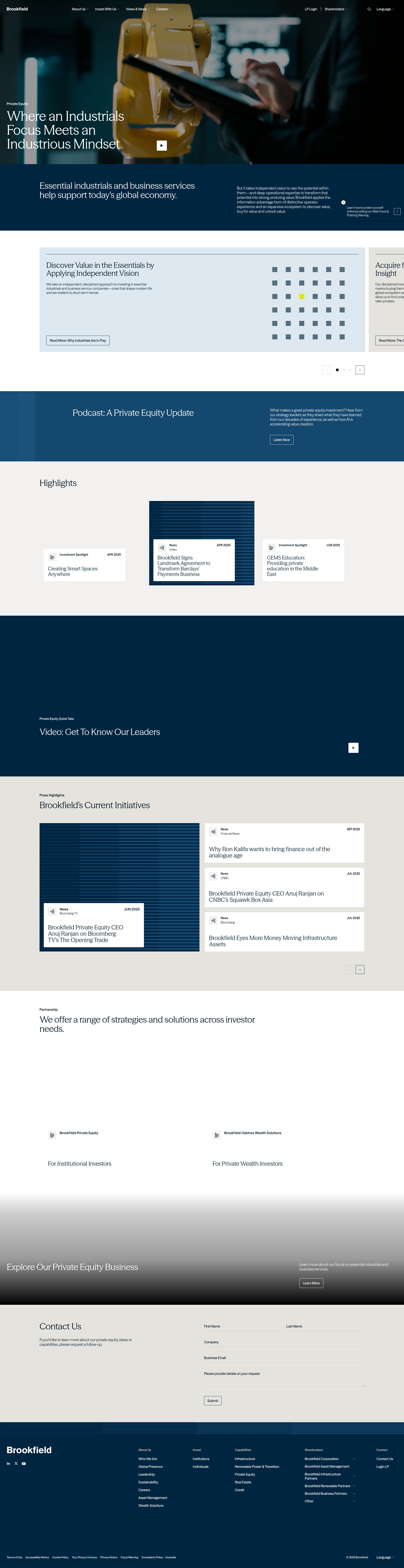 Landing Page