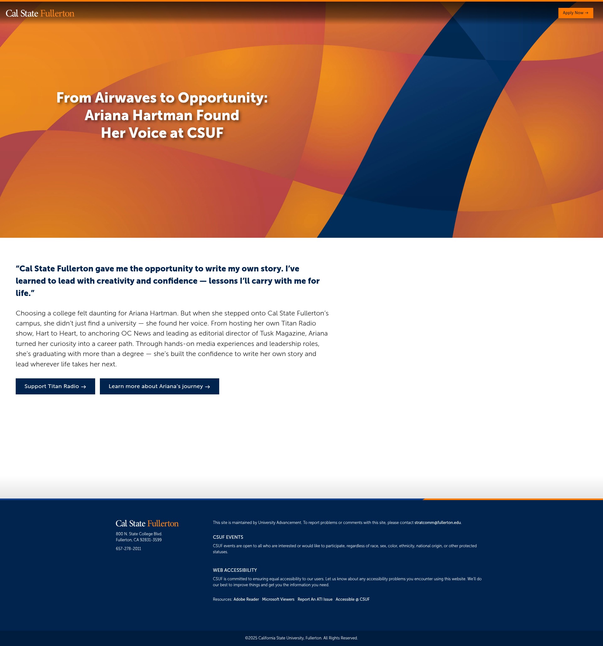 Landing Page