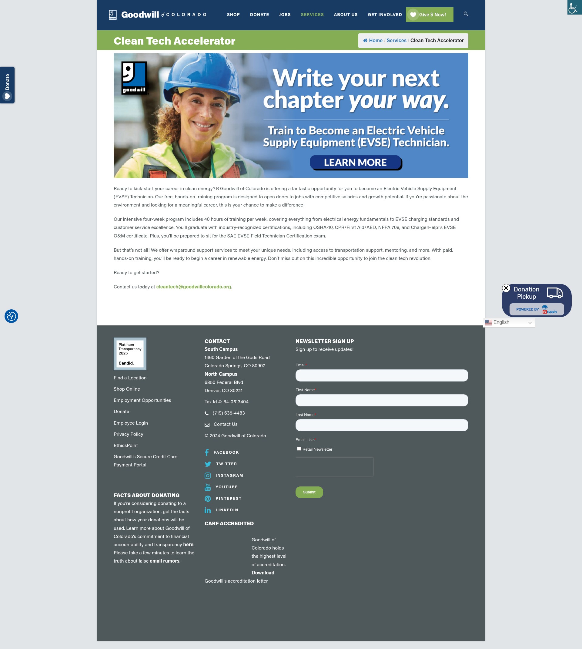 Landing Page