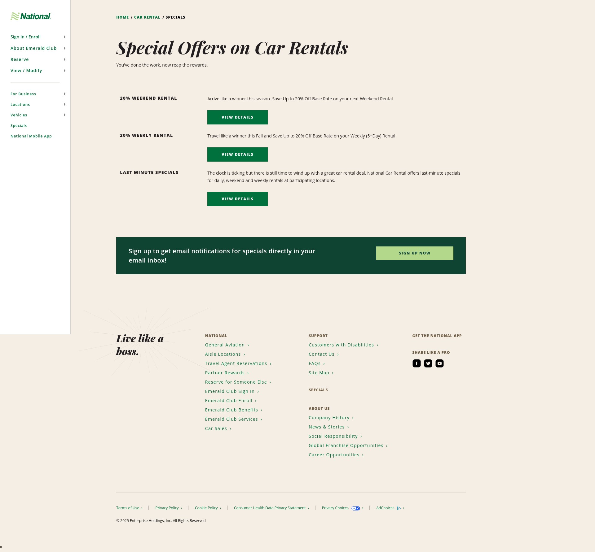 Landing Page
