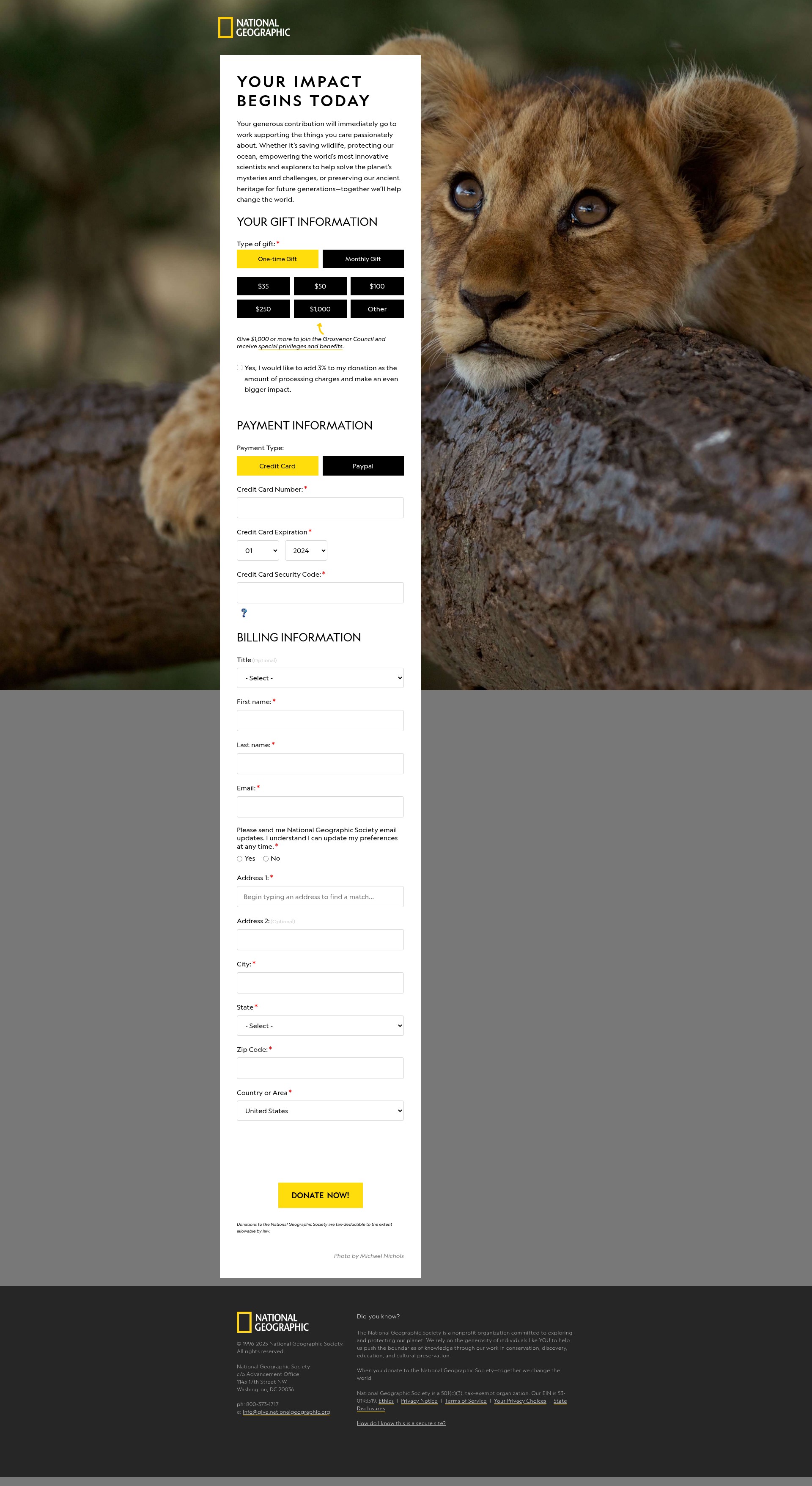 Landing Page