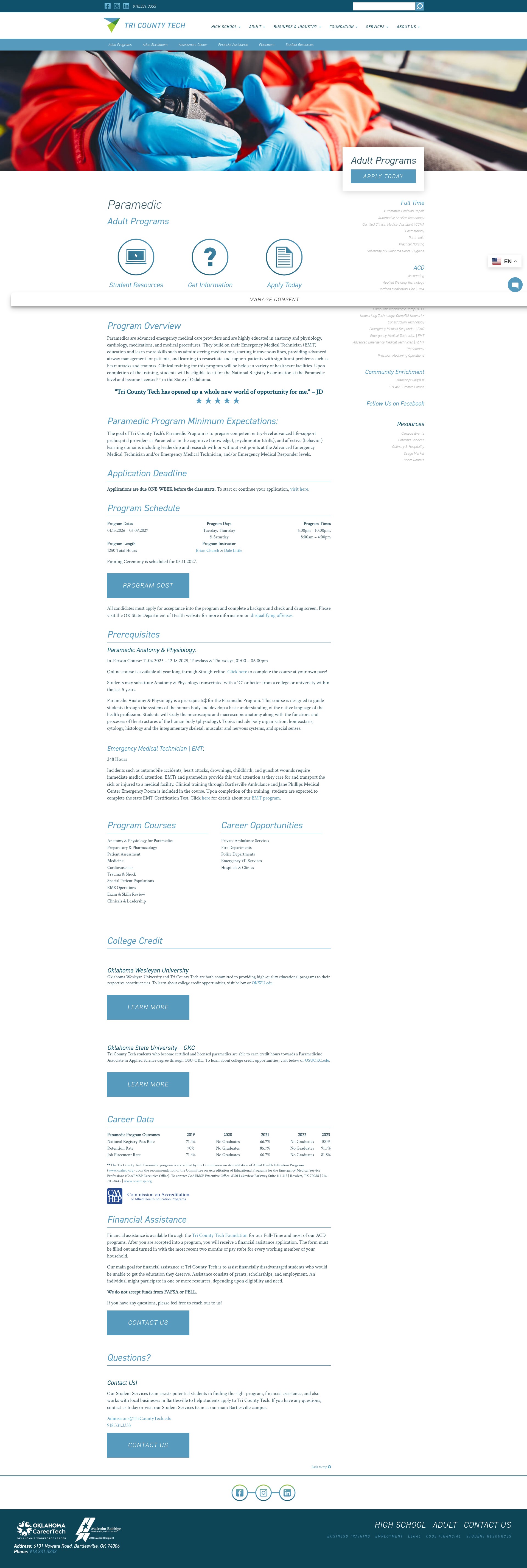 Landing Page