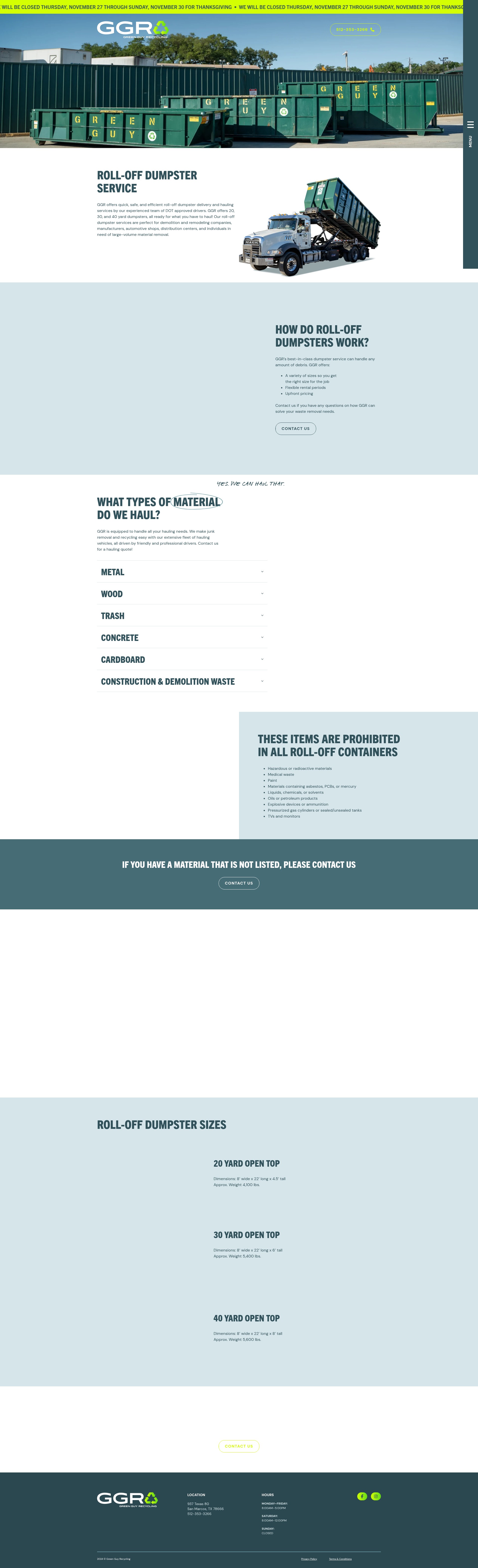 Landing Page