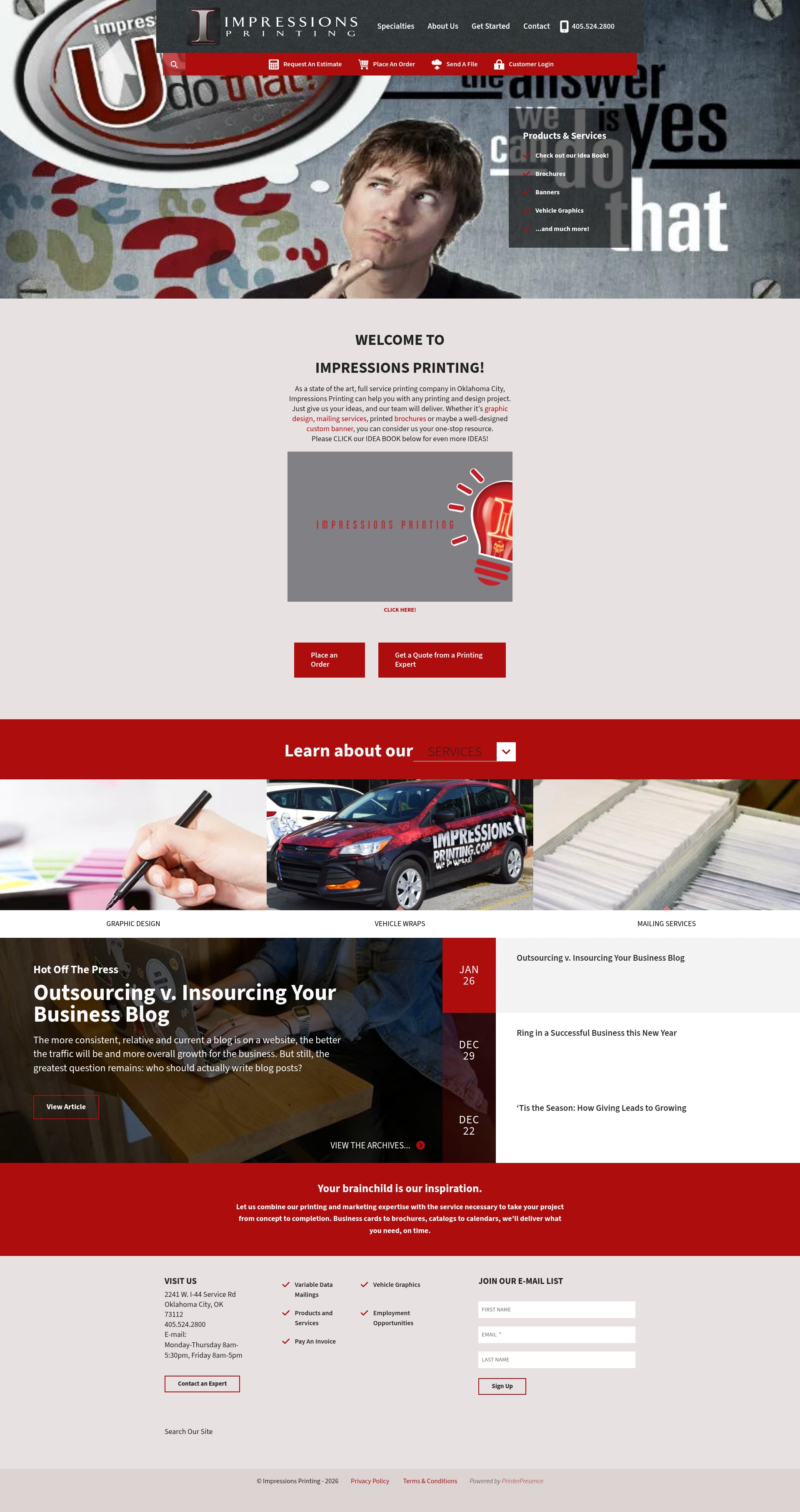 Landing Page