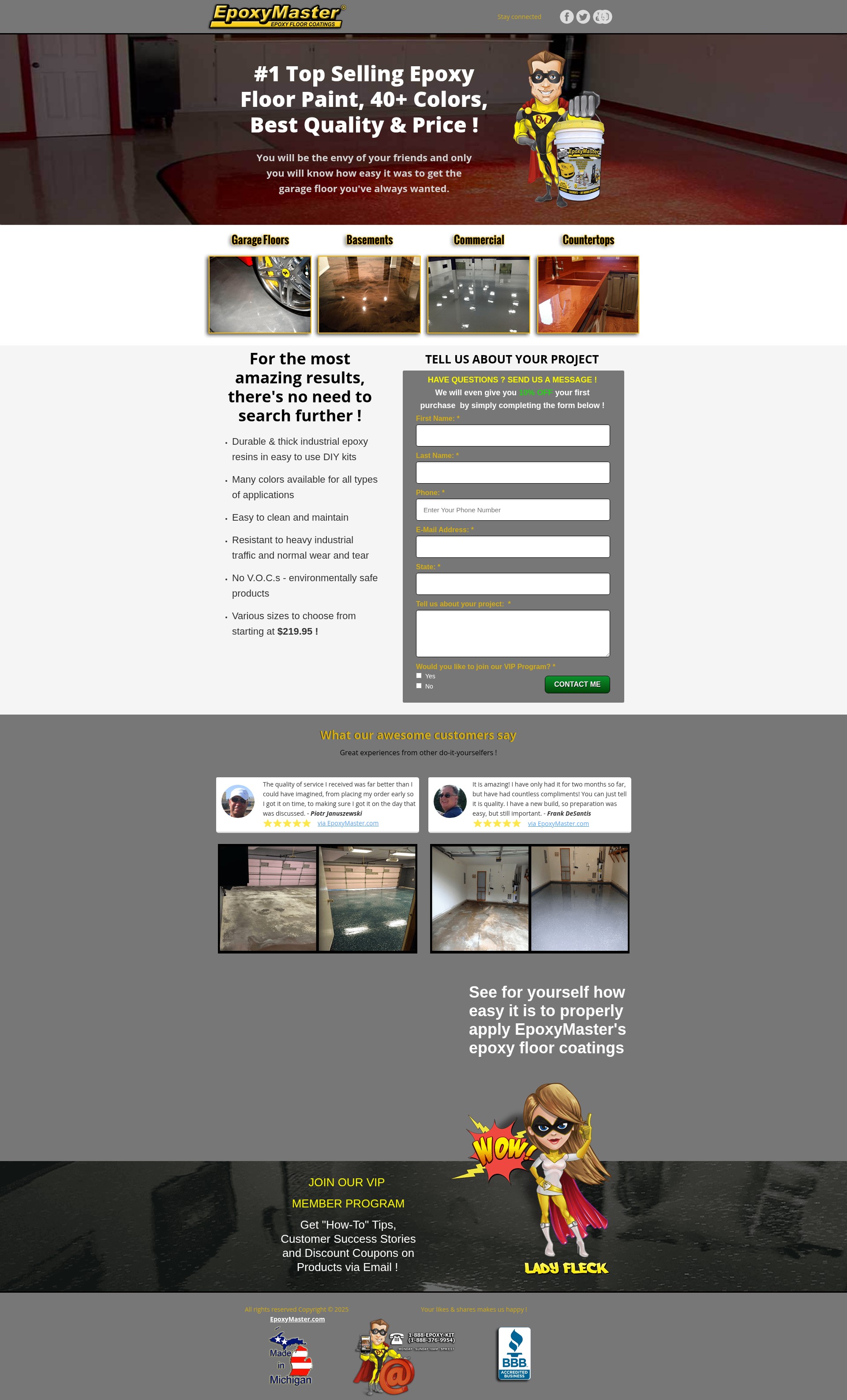 Landing Page