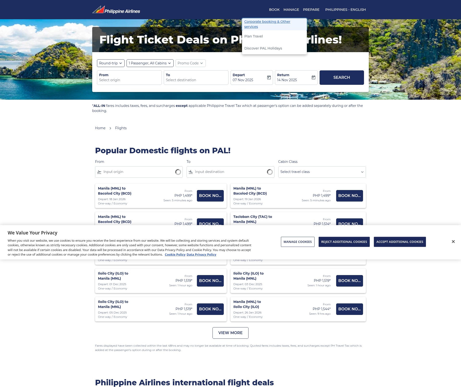 Landing Page