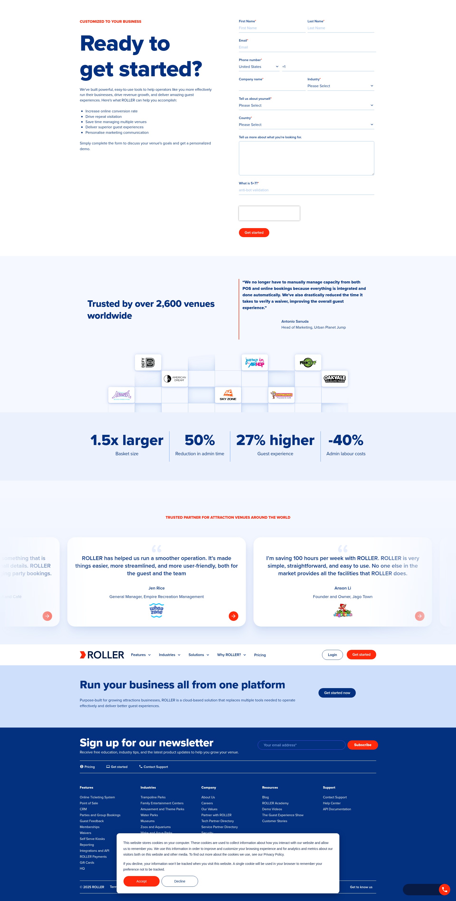 Landing Page