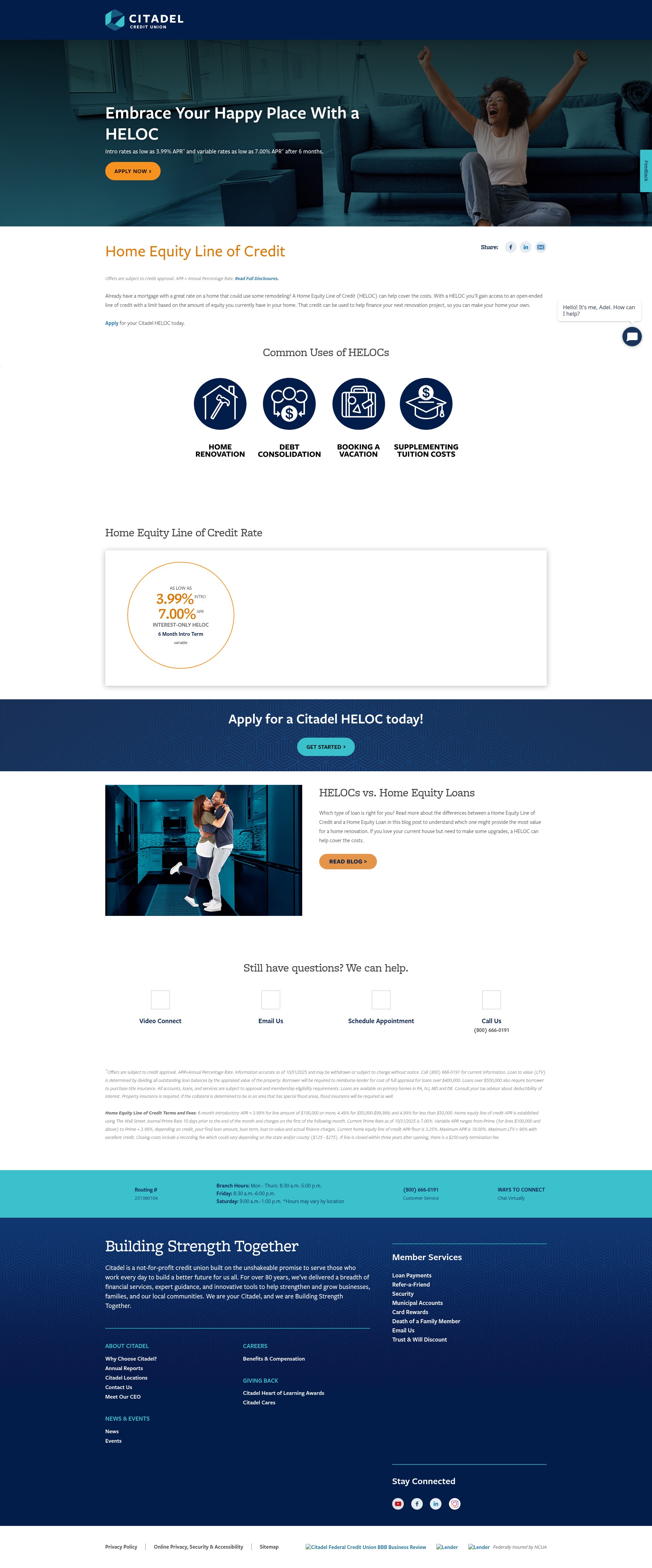 Landing Page