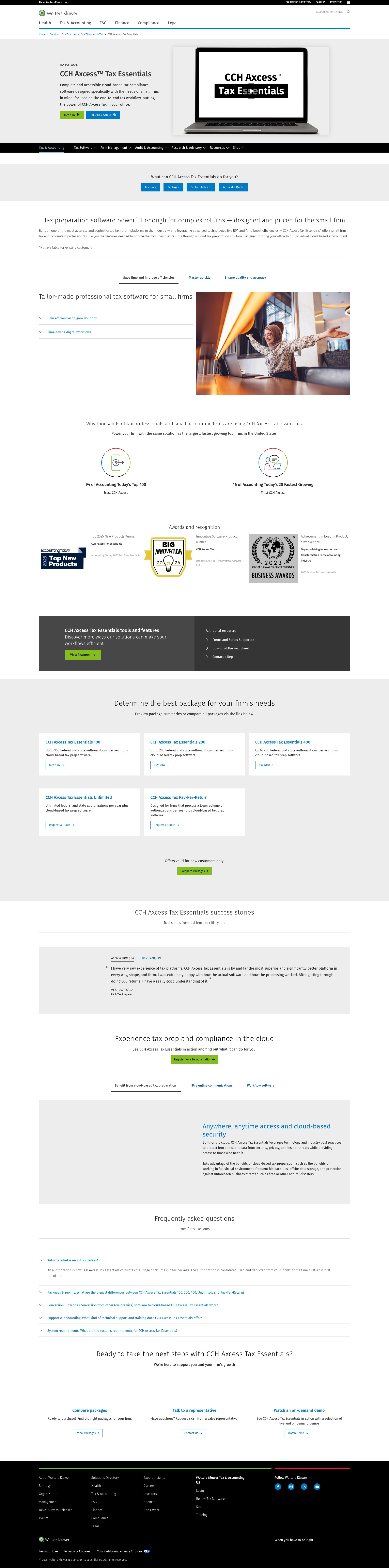 Landing Page