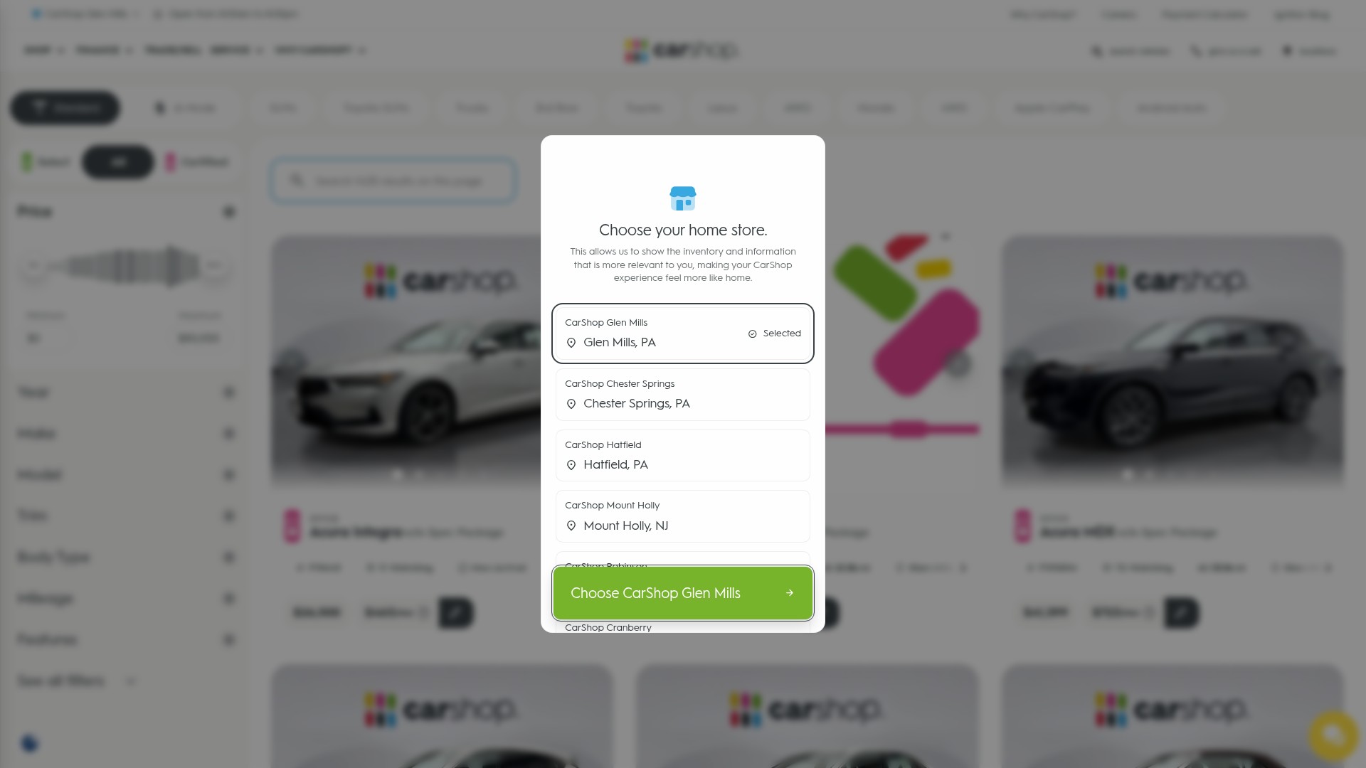 Landing Page