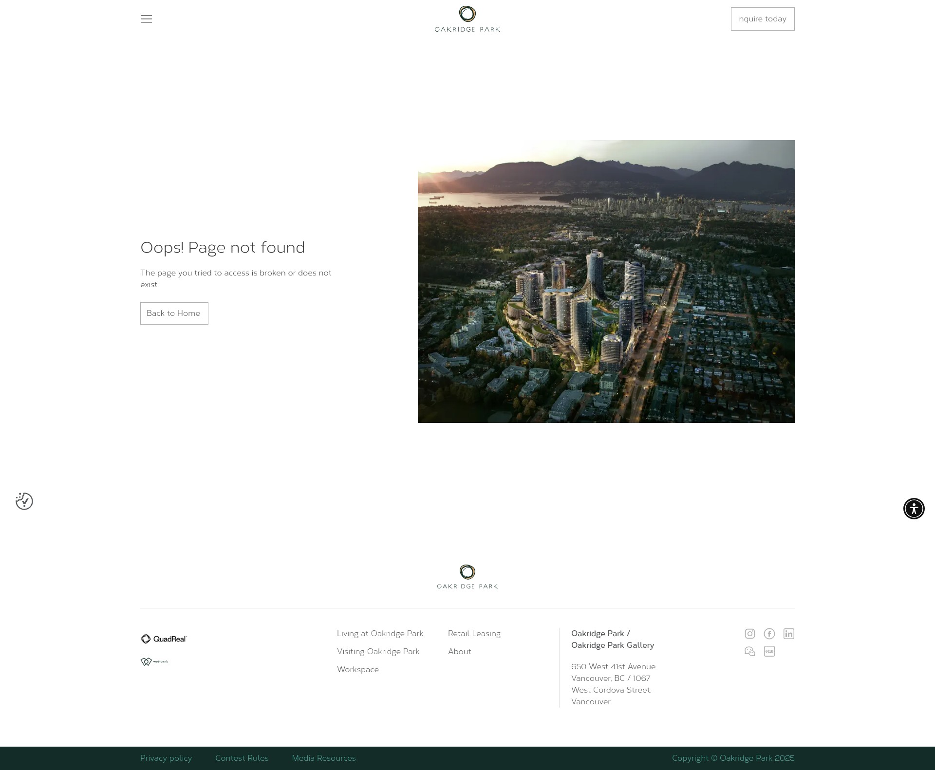 Landing Page