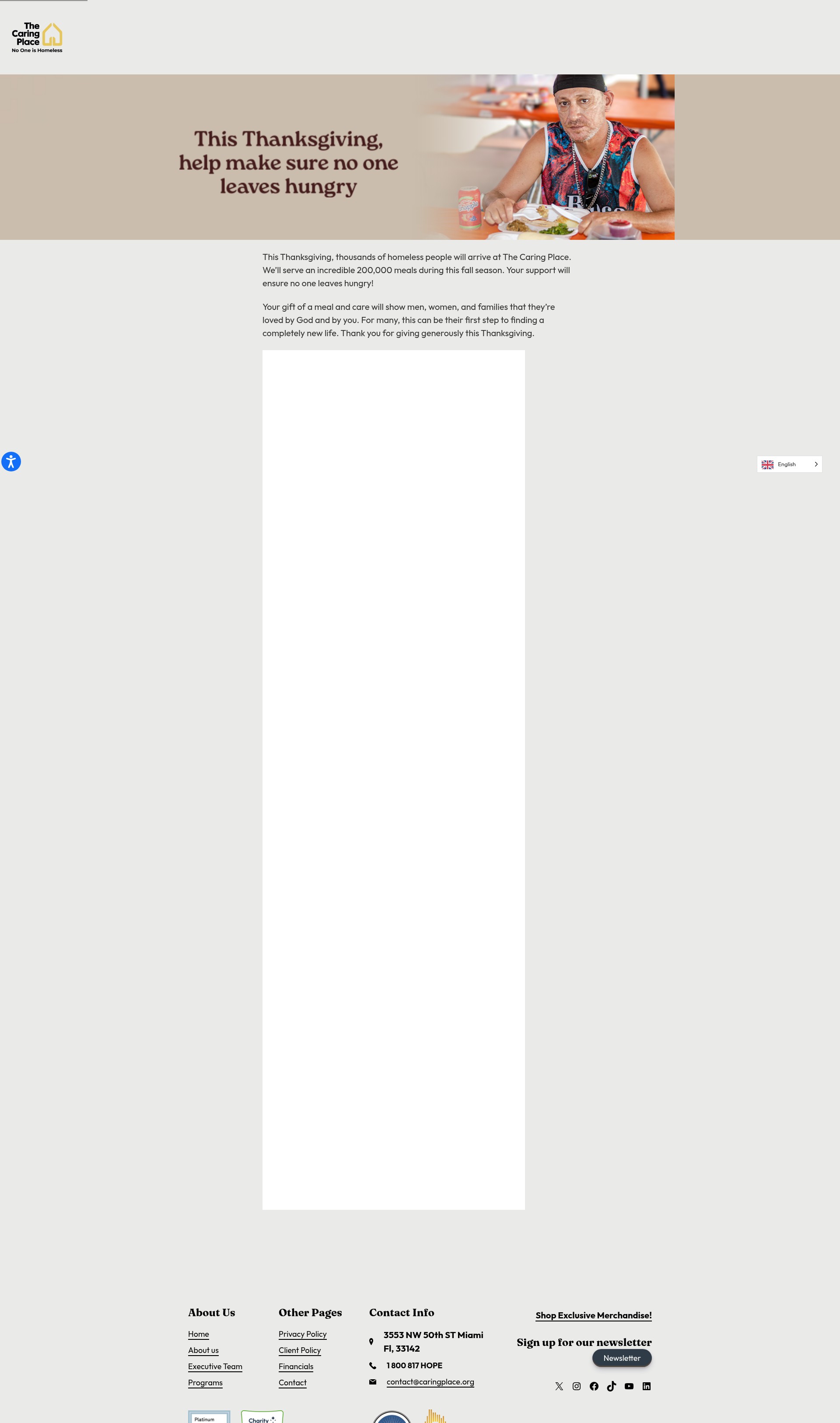 Landing Page