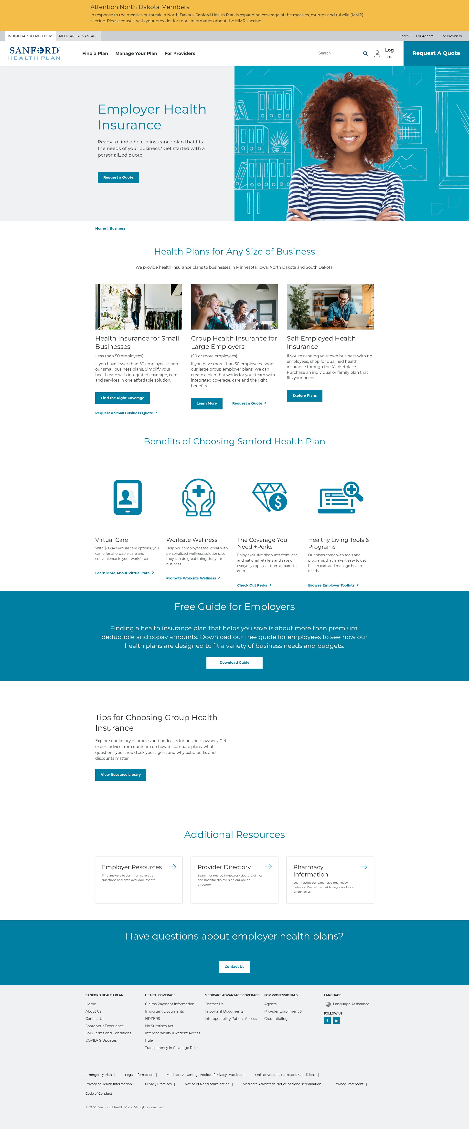 Landing Page