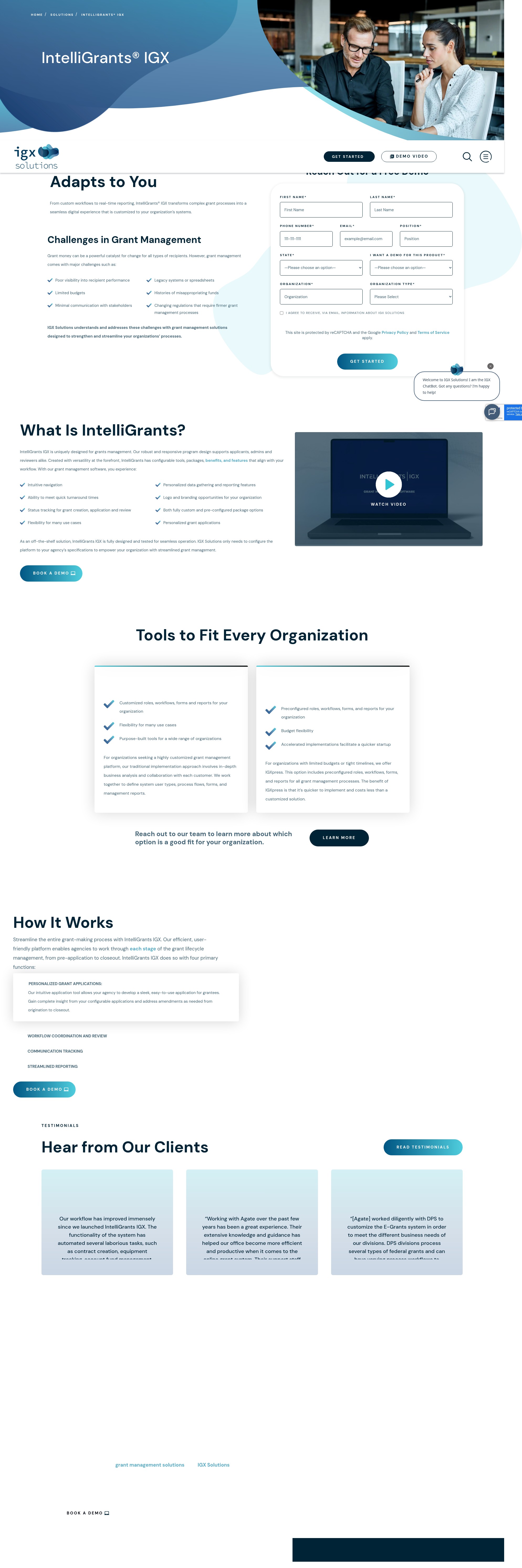 Landing Page