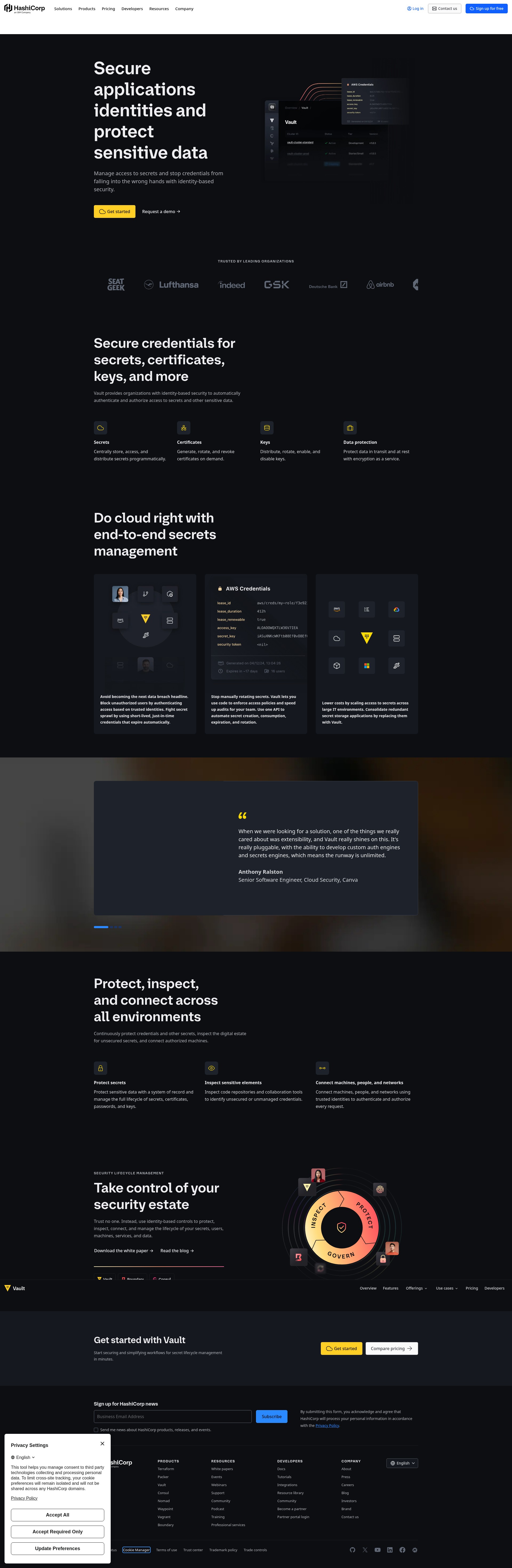 Landing Page