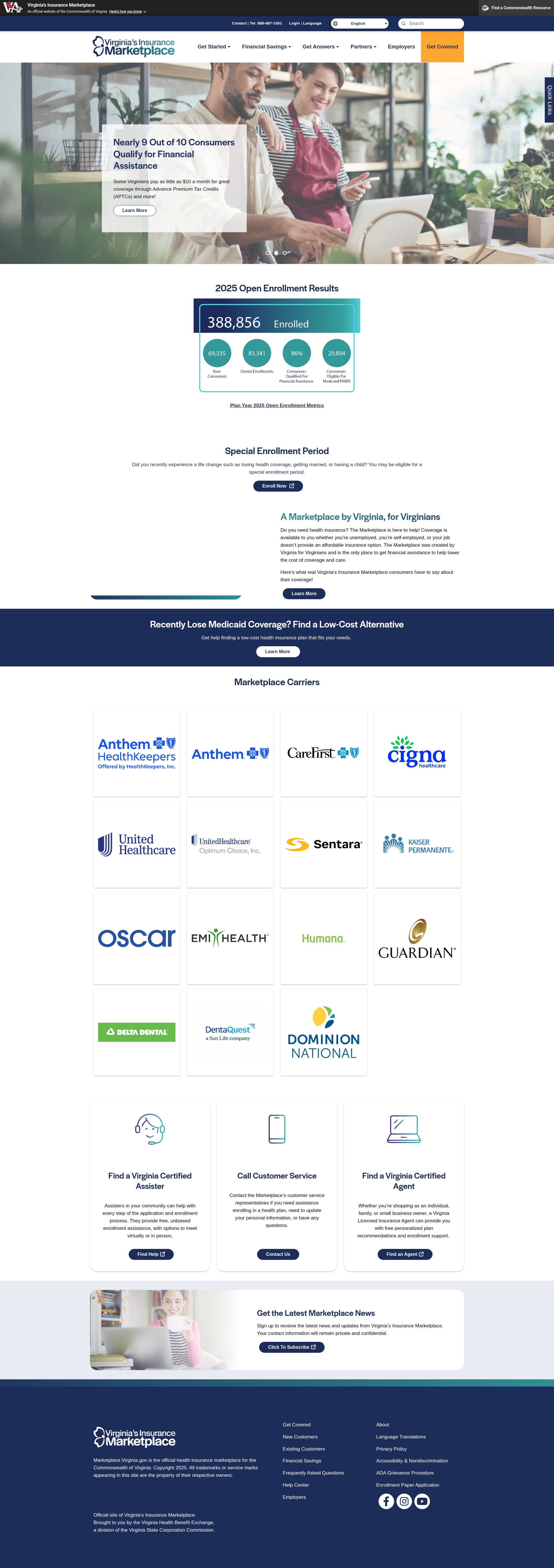 Landing Page
