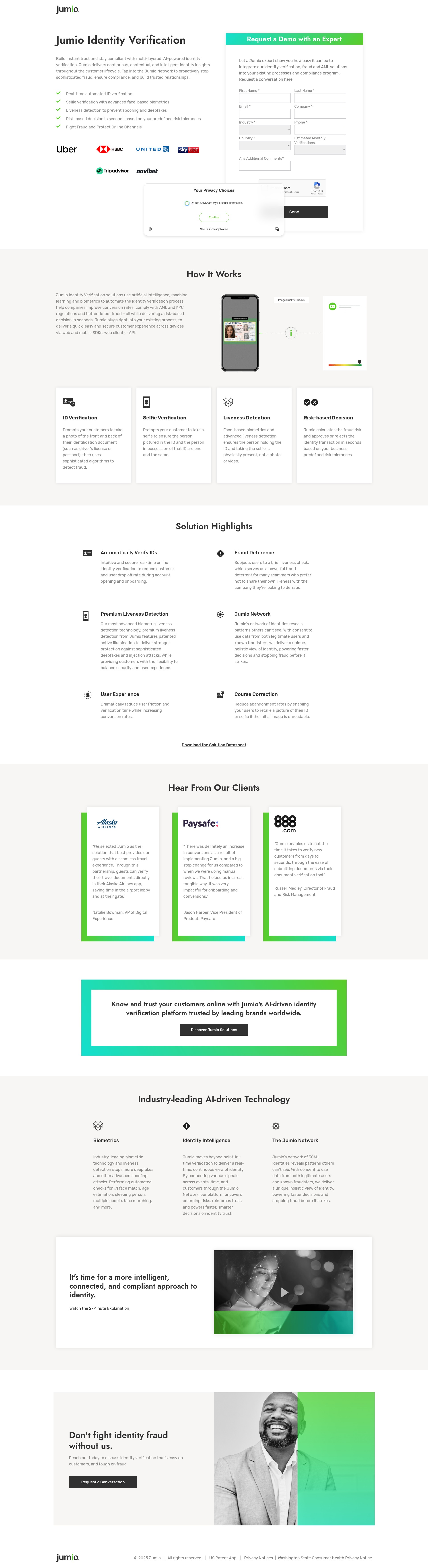 Landing Page
