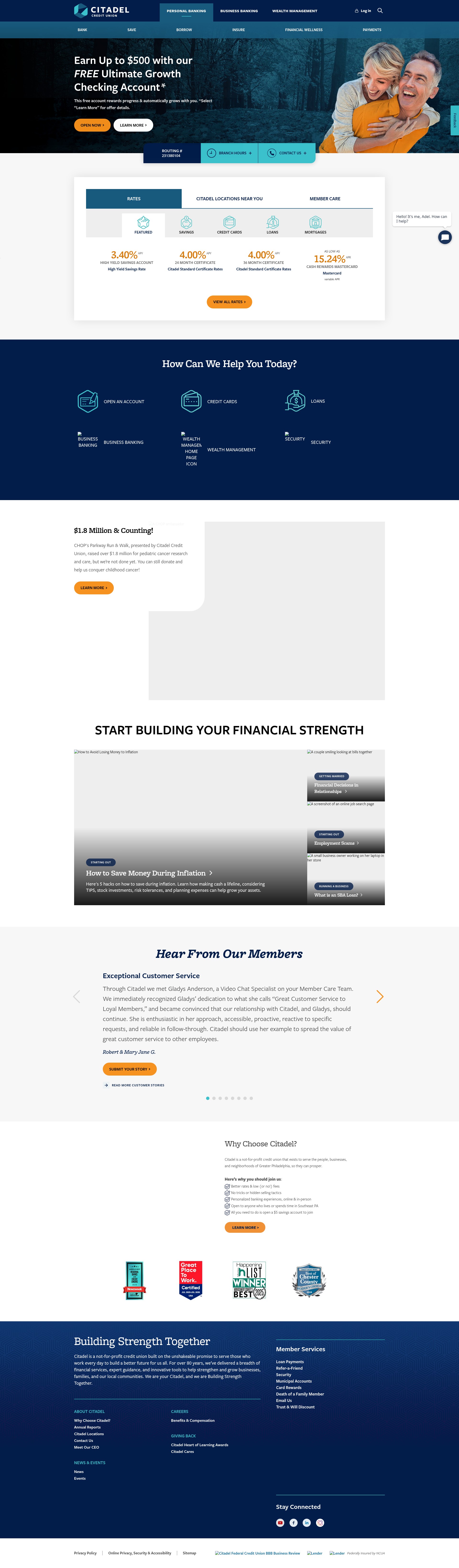 Landing Page