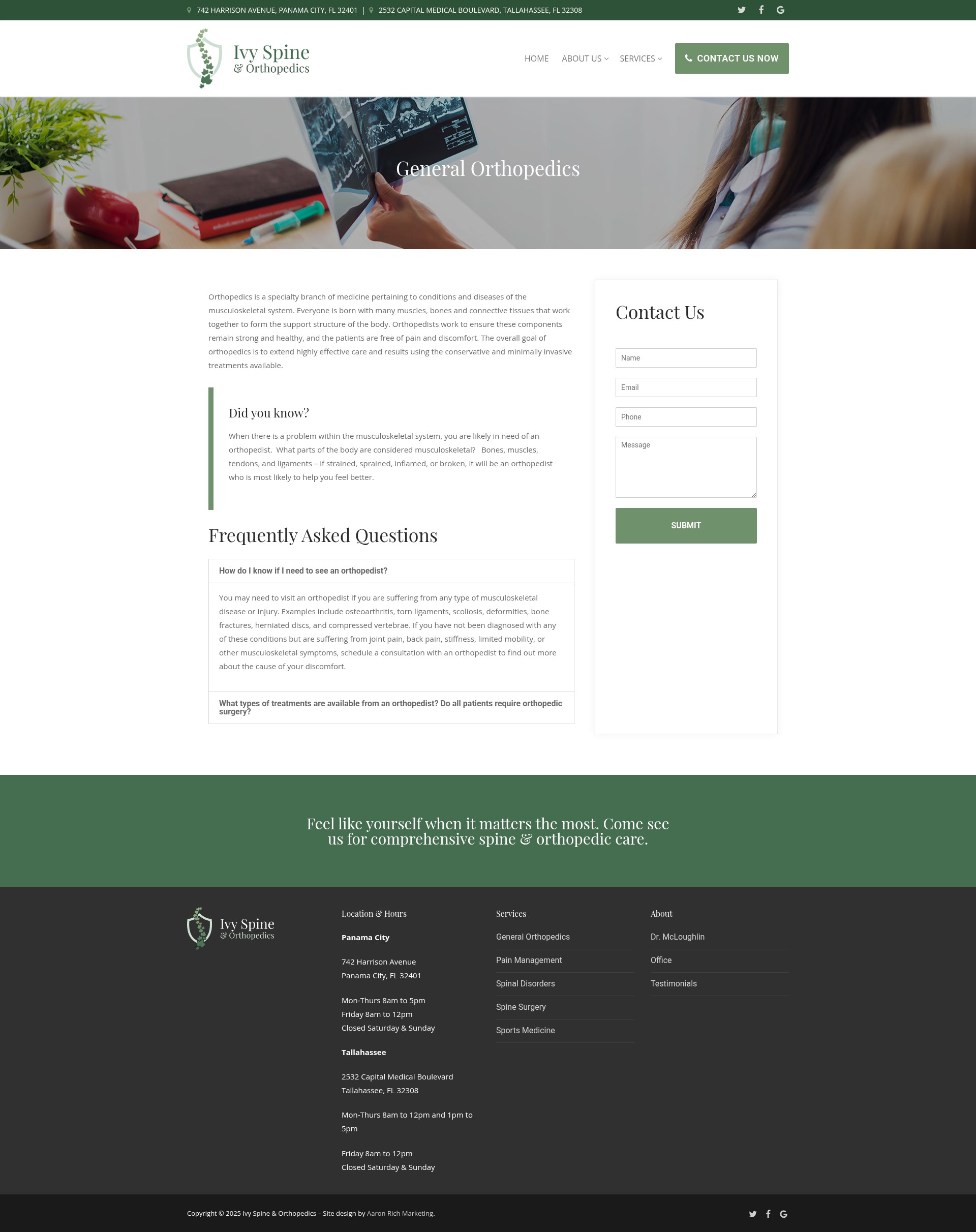 Landing Page