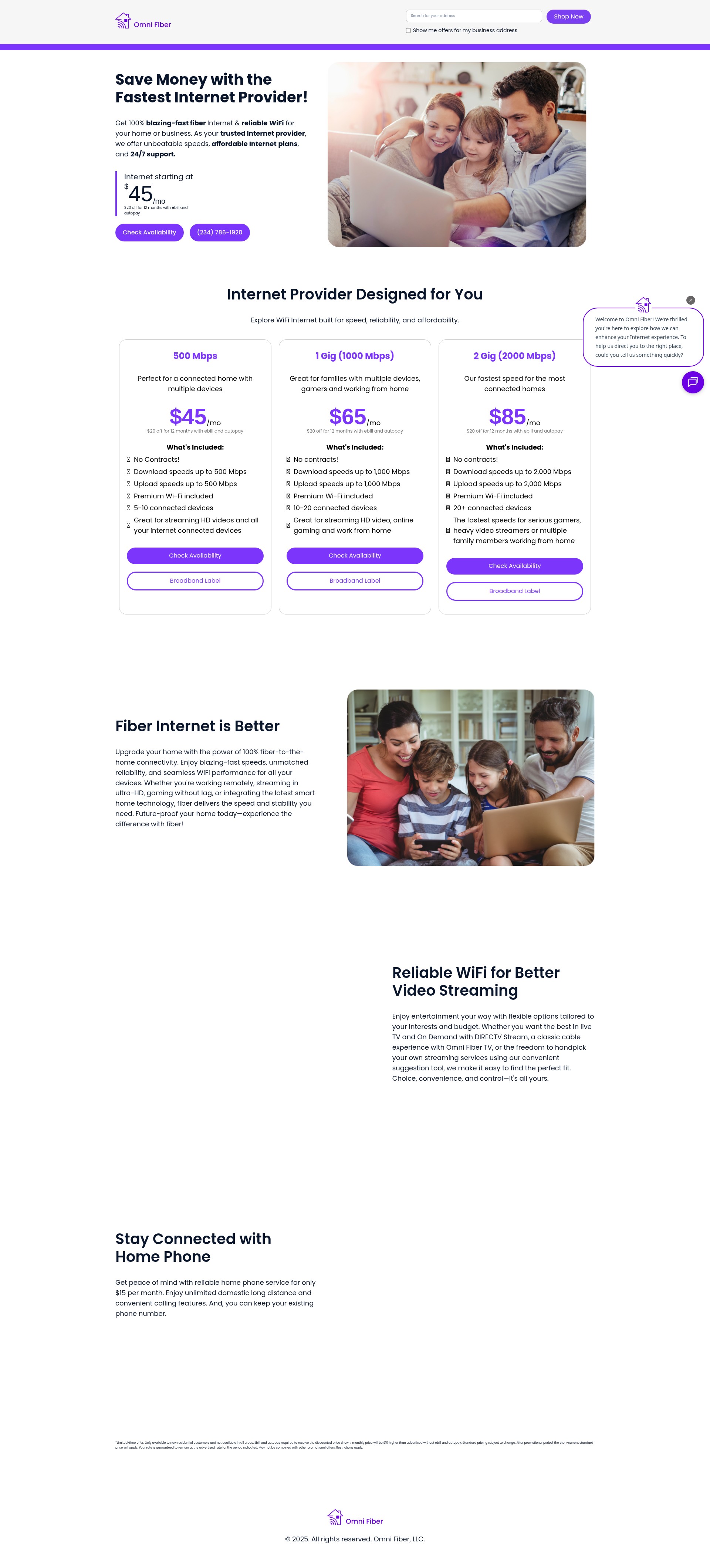 Landing Page