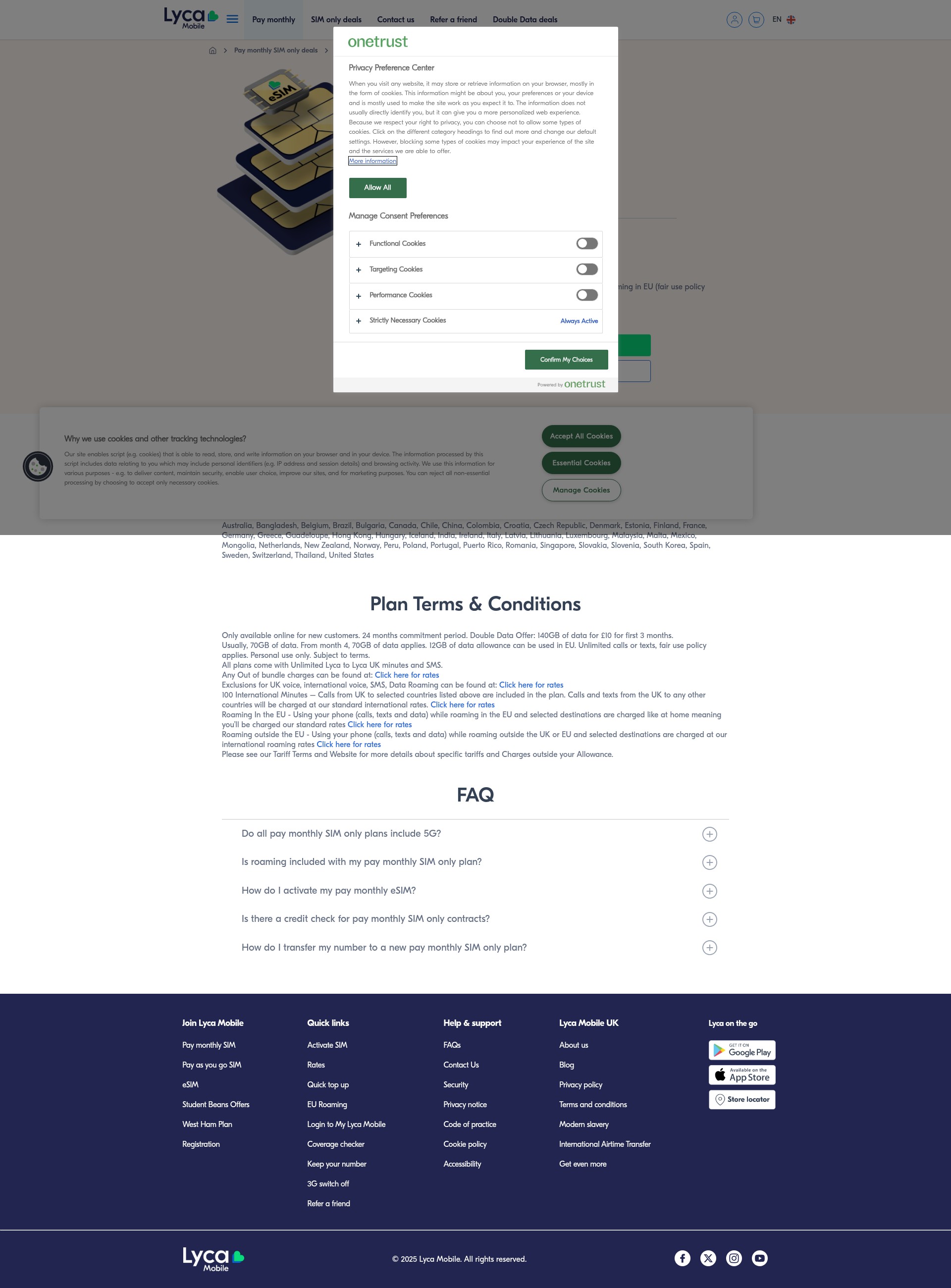 Landing Page