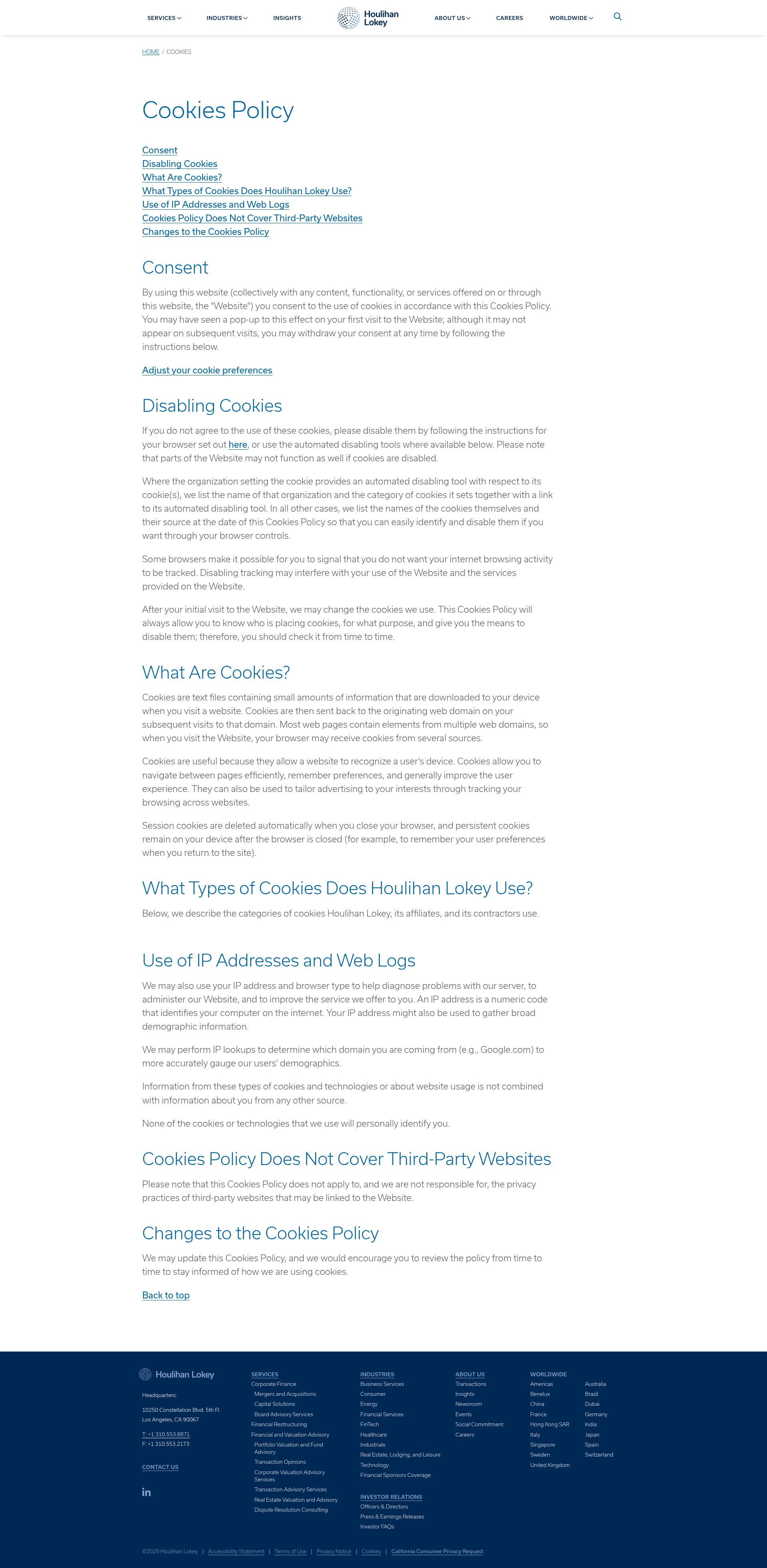 Landing Page