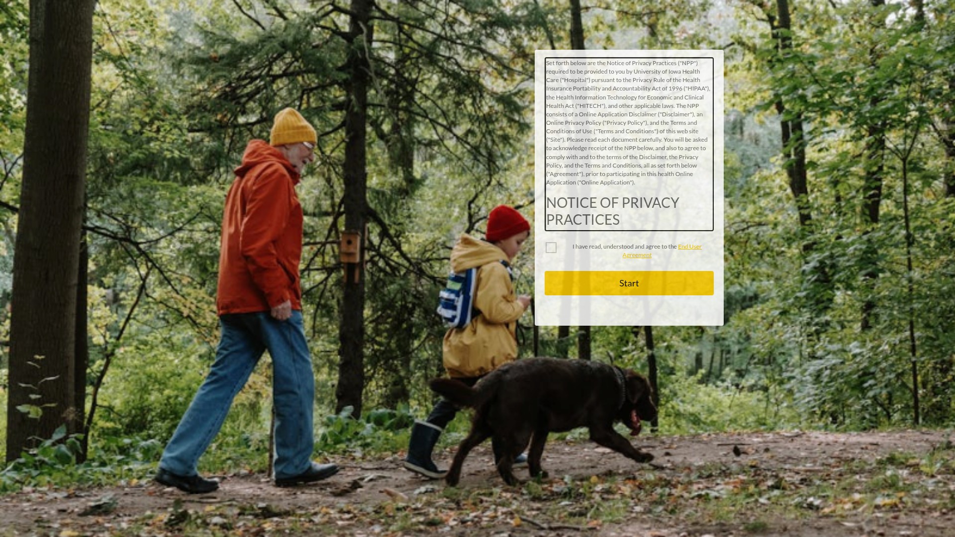 Landing Page
