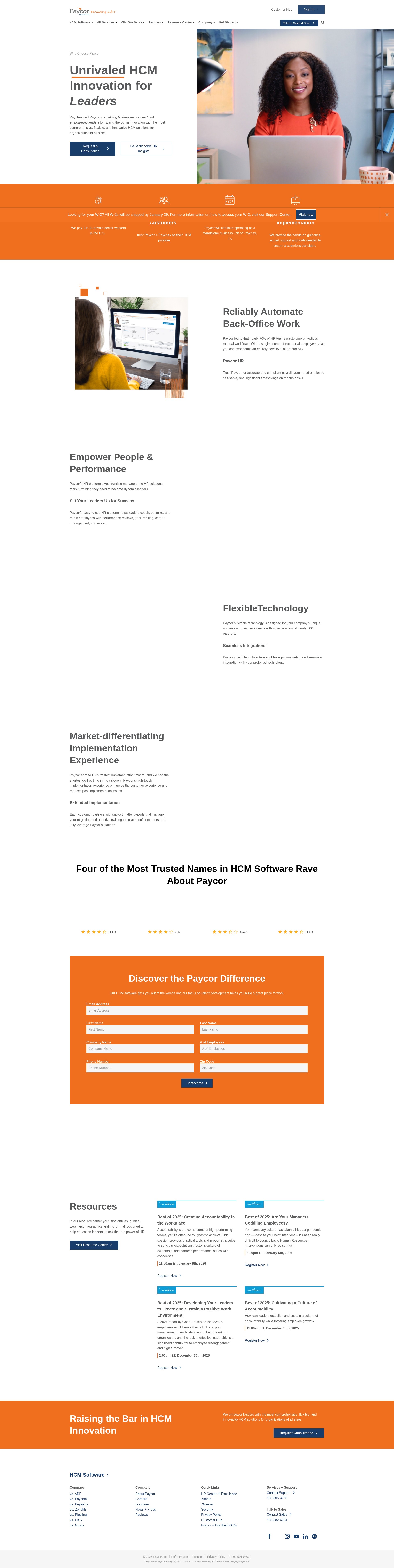 Landing Page