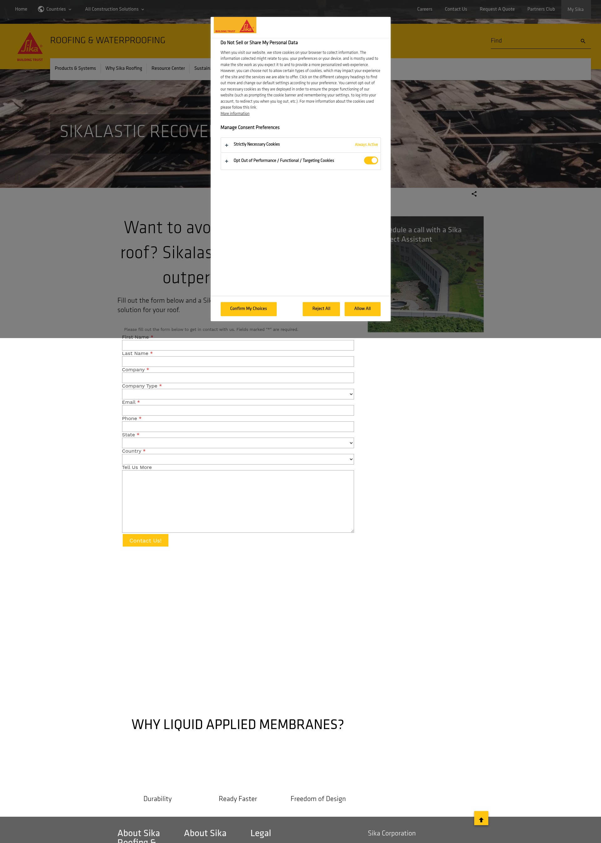 Landing Page