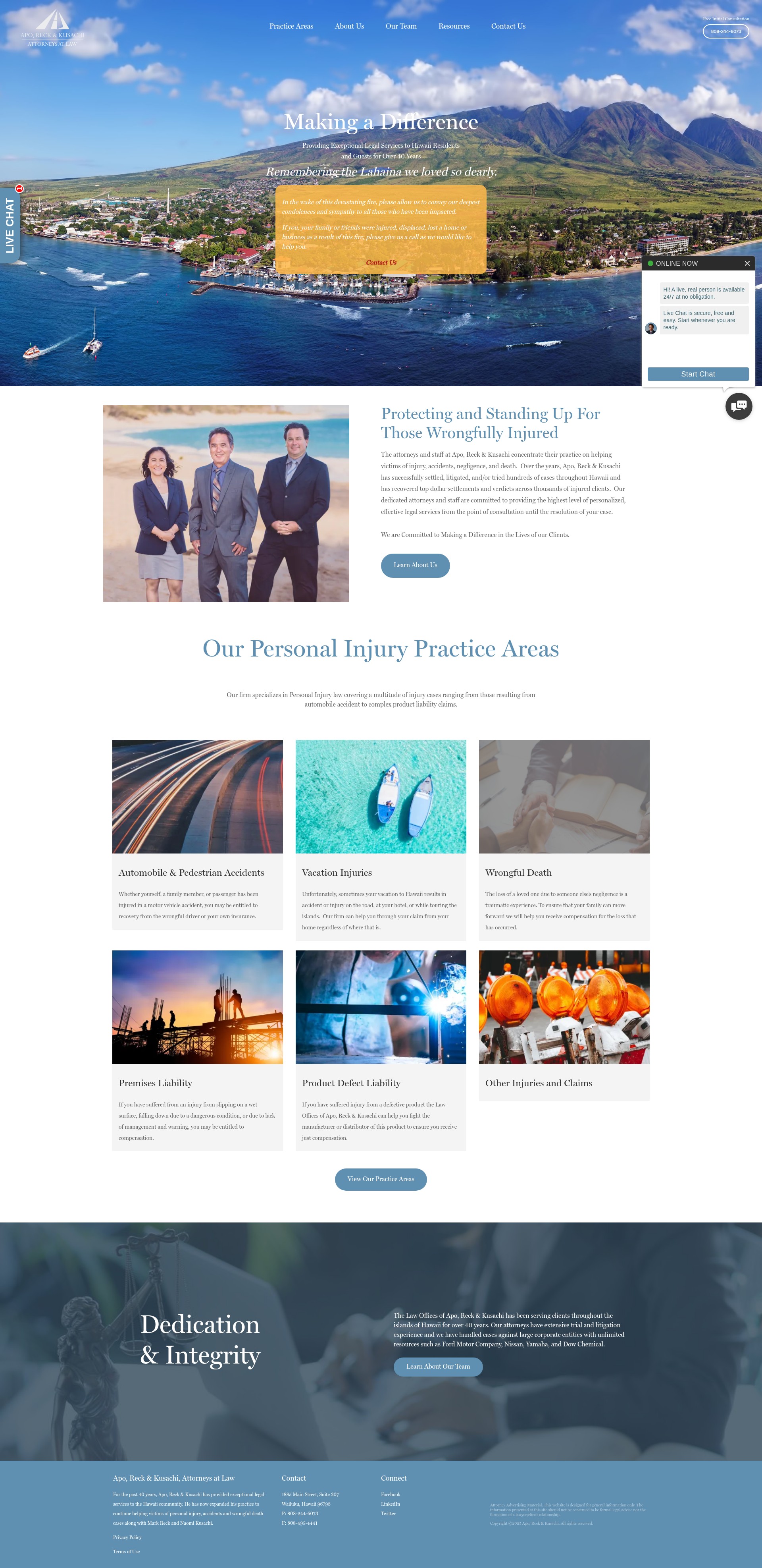 Landing Page